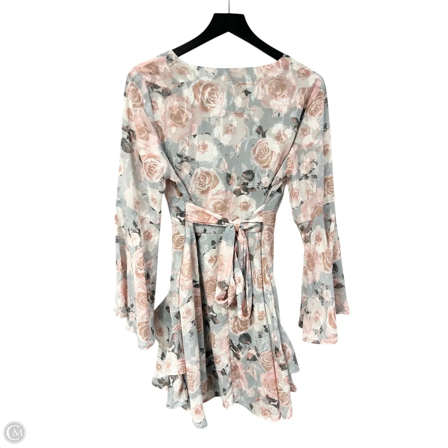 Dress Party Short By Mi Ami In Blue & Pink, Size: L