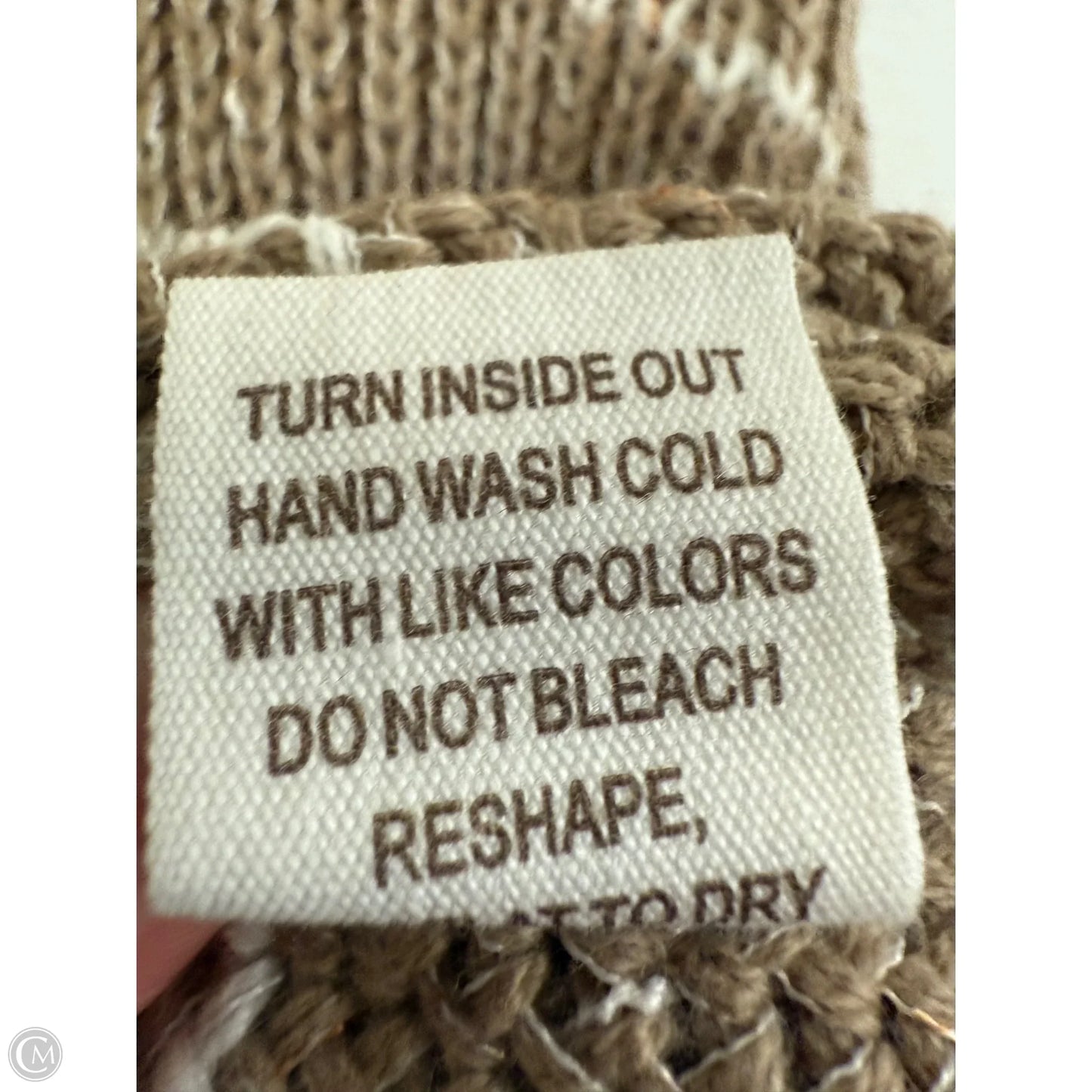 Sweater By Blu Pepper In Tan, Size: S