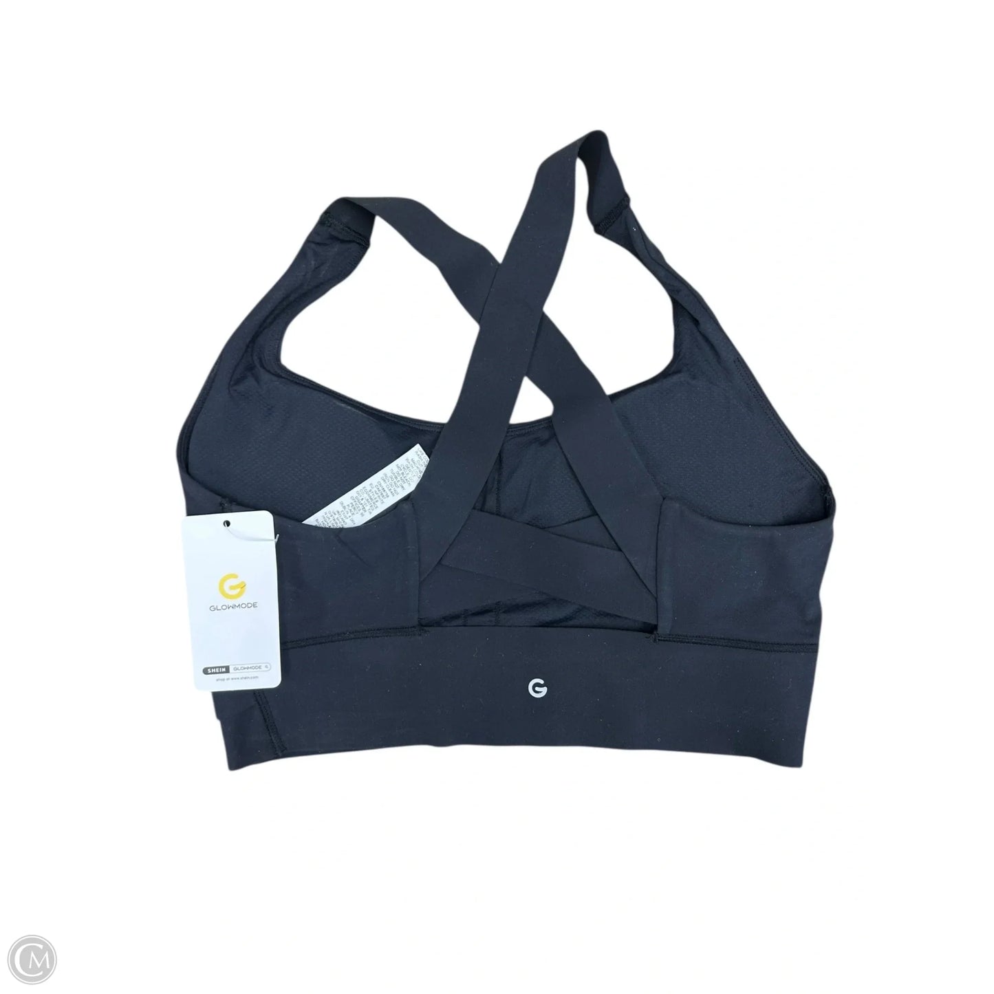 Athletic Bra By Shein In Black, Size: M