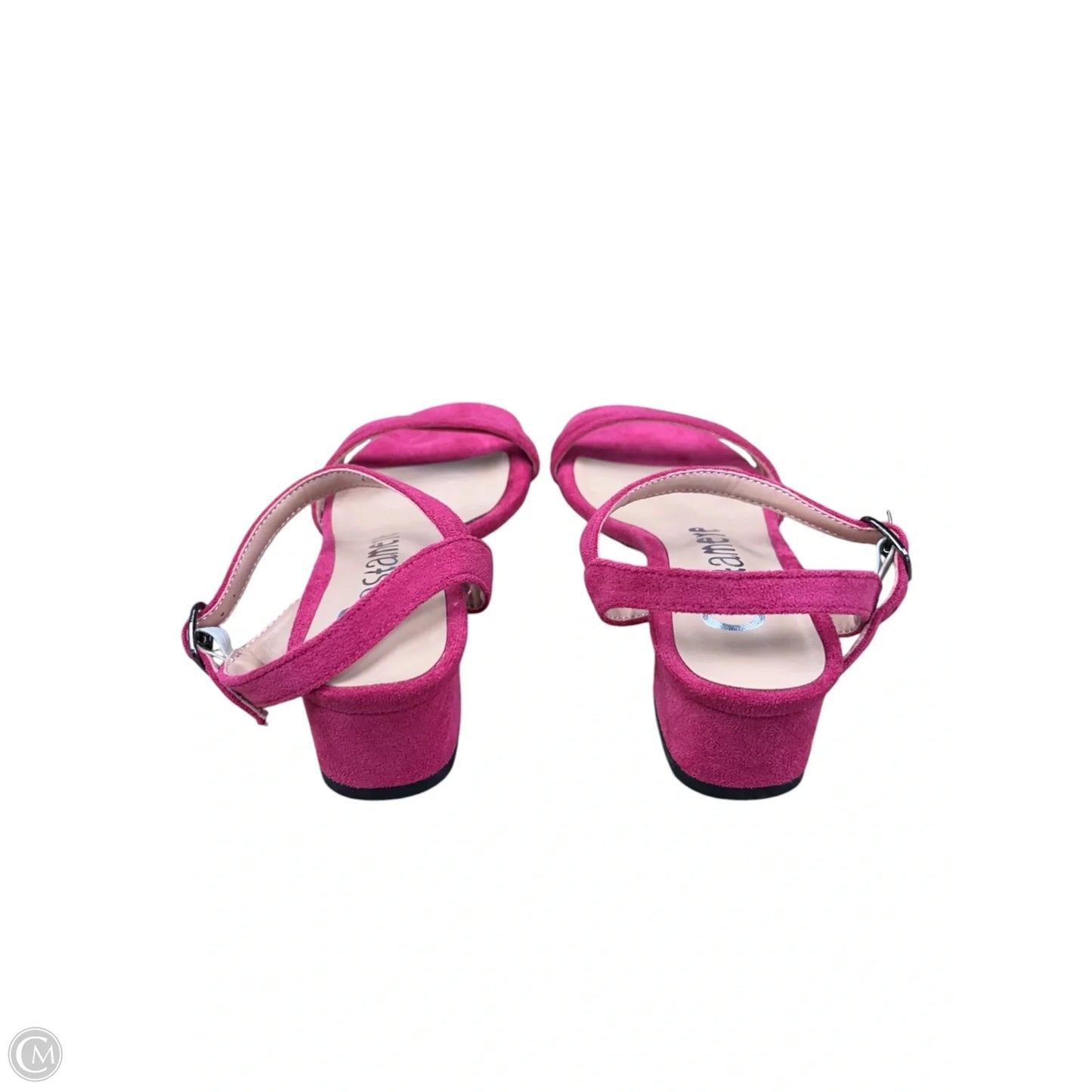 Shoes Heels Block By Clothes Mentor In Pink, Size: 6