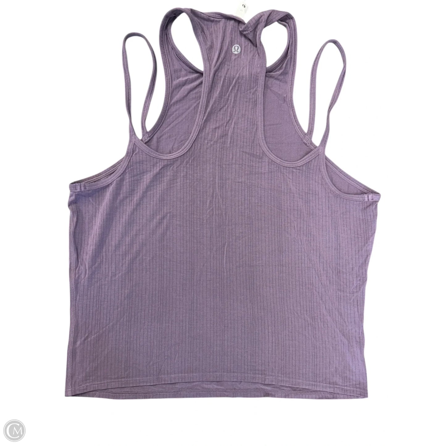 Athletic Tank Top By Lululemon In Purple, Size: 10