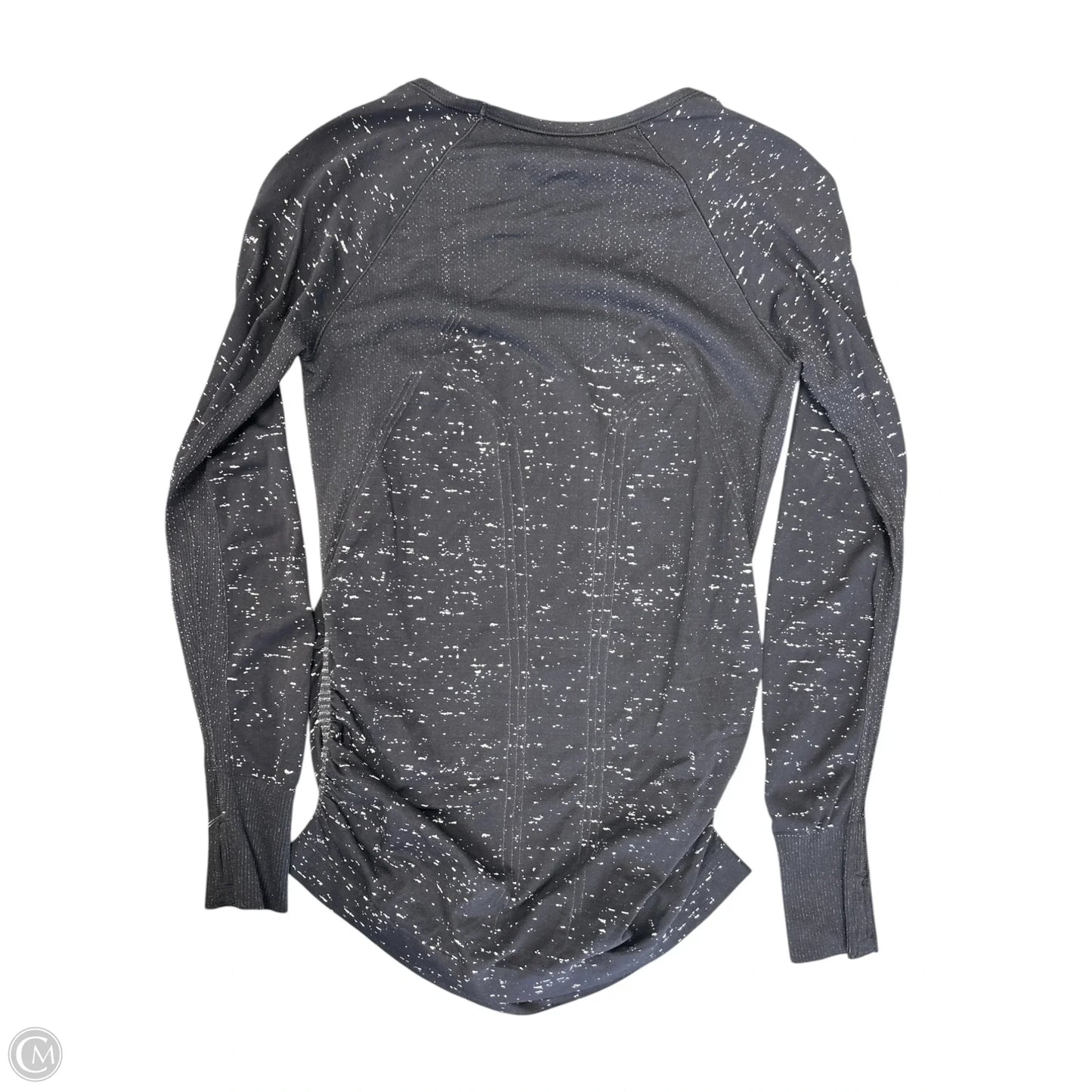 Athletic Top Long Sleeve Crewneck By Athleta In Black, Size: L