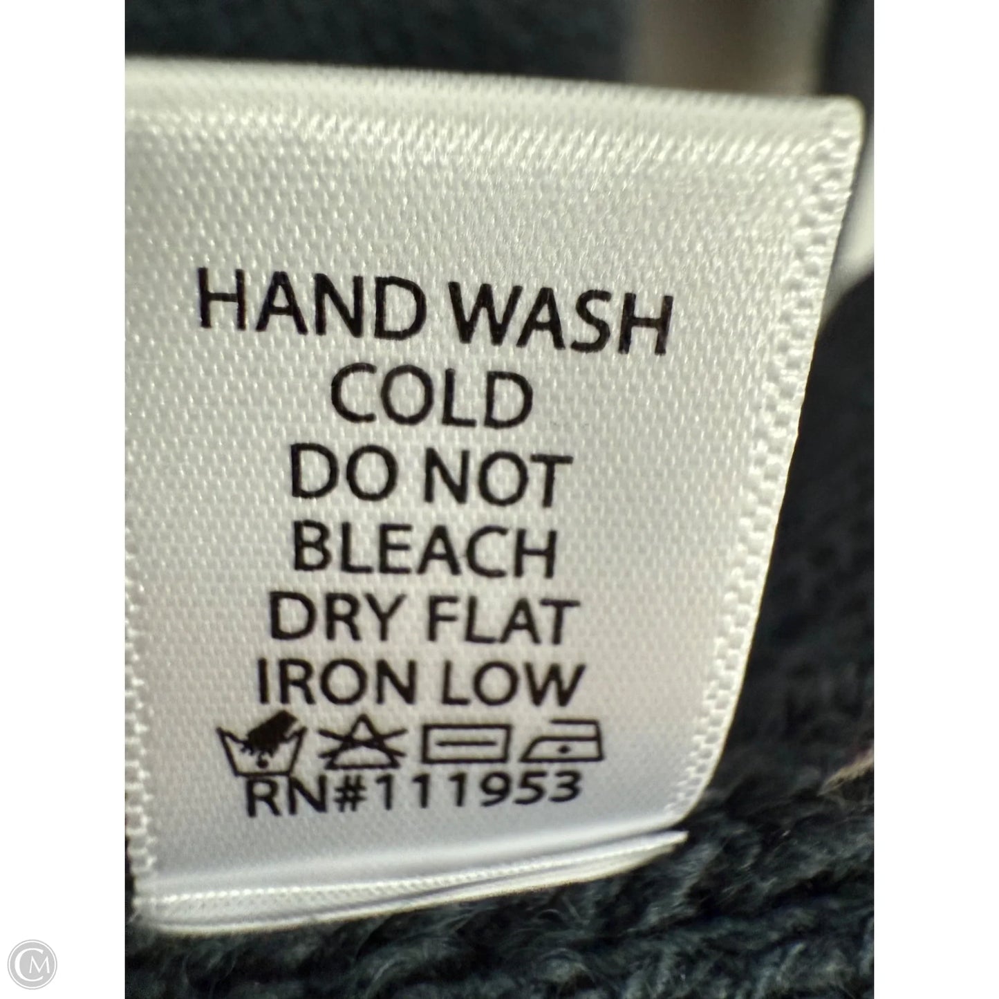 Sweater Cardigan By Active Usa In Navy, Size: S