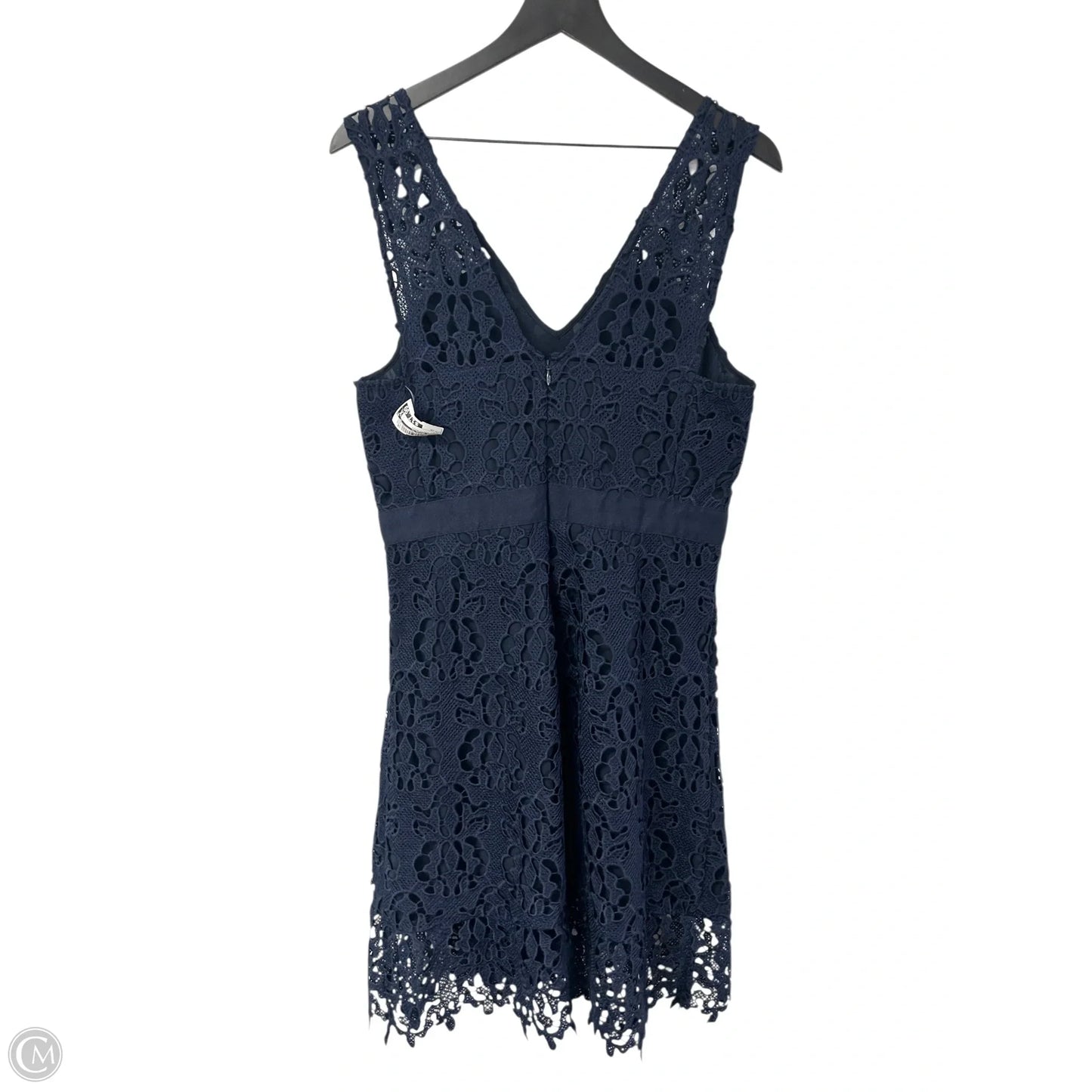 Dress Party Midi By Banana Republic In Blue, Size: 10