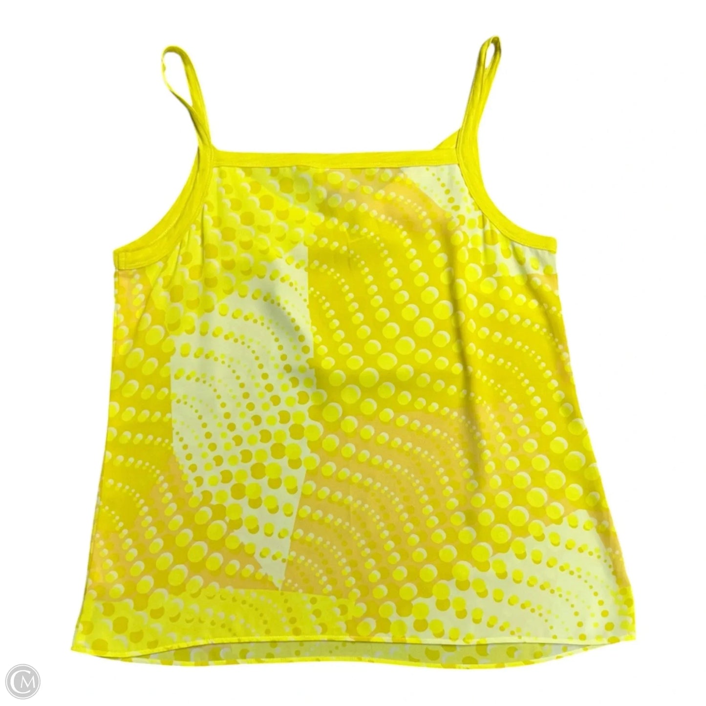 Top Sleeveless By Cabi In Yellow, Size: M