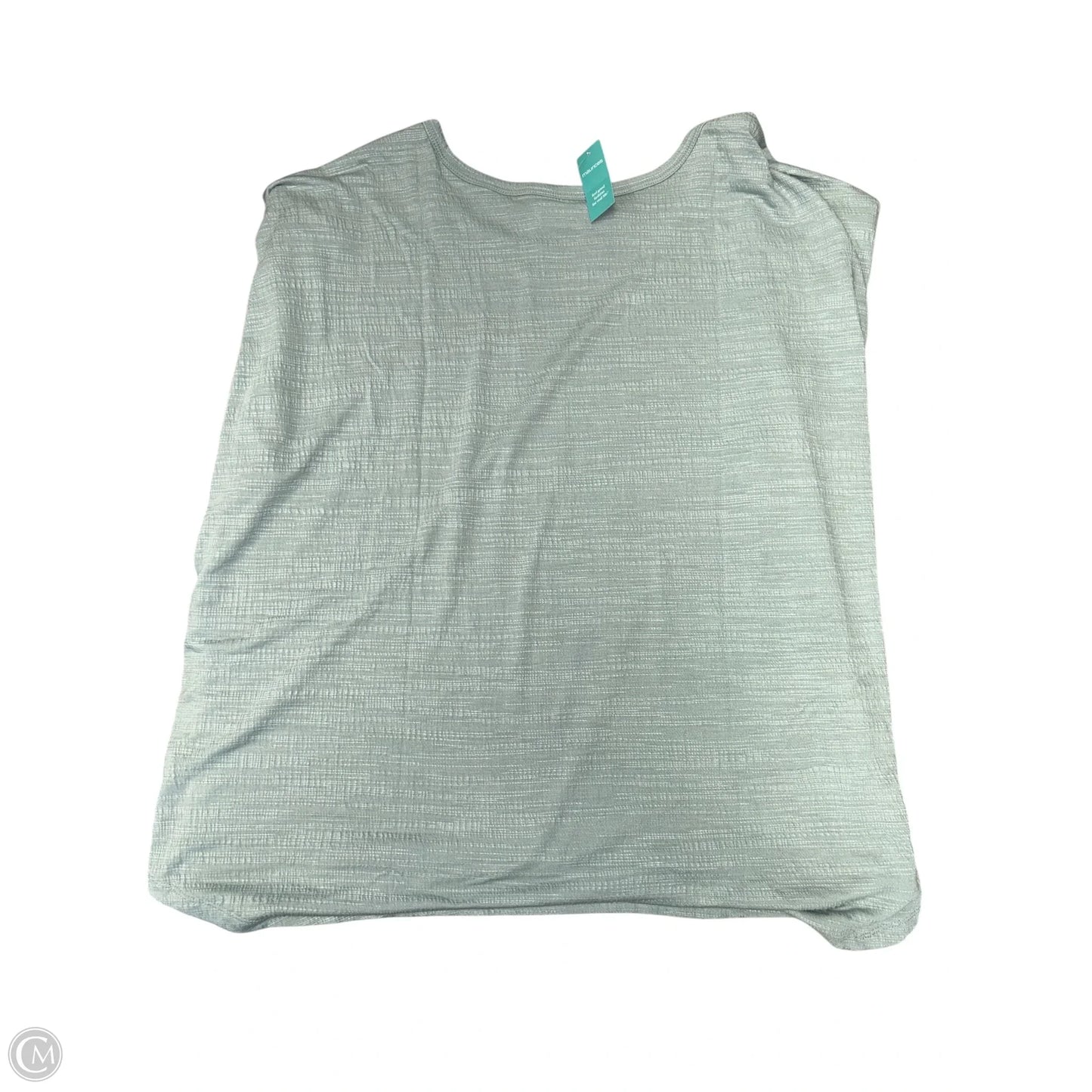 Top Short Sleeve By Maurices In Aqua, Size: 3x