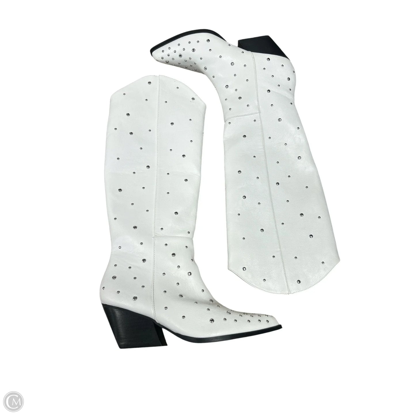 Boots Western By Cmc In White, Size: 7