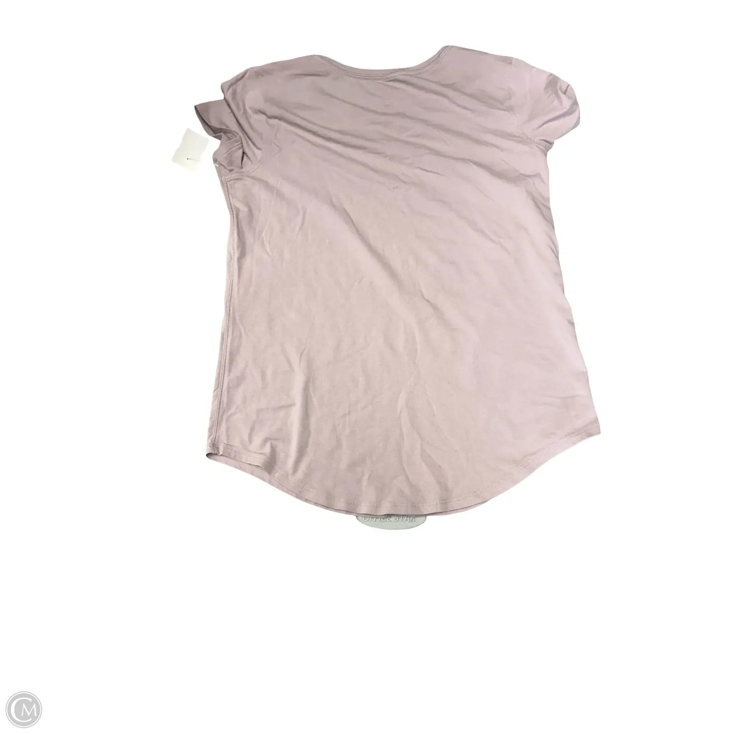 Top Short Sleeve By Lululemon In Purple, Size: M