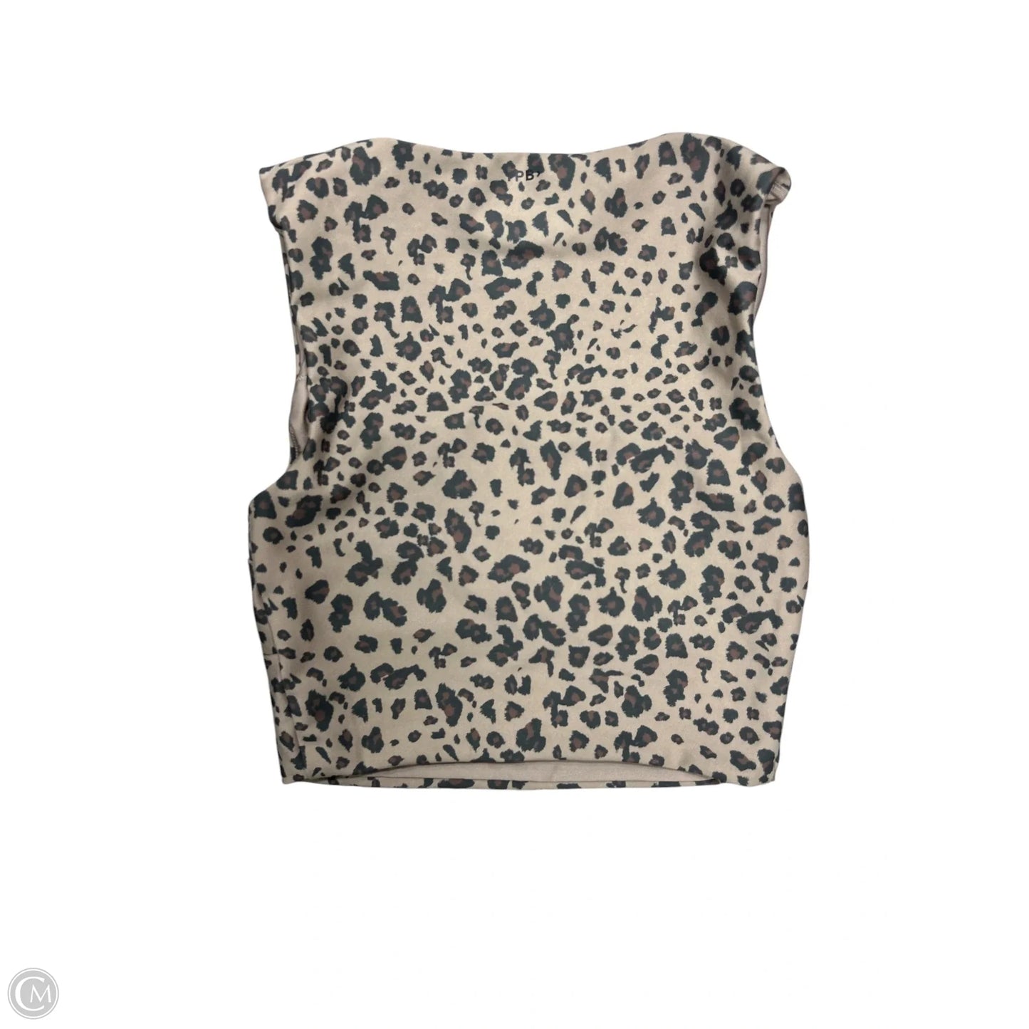 Athletic Tank Top By Ypb In Animal Print, Size: S