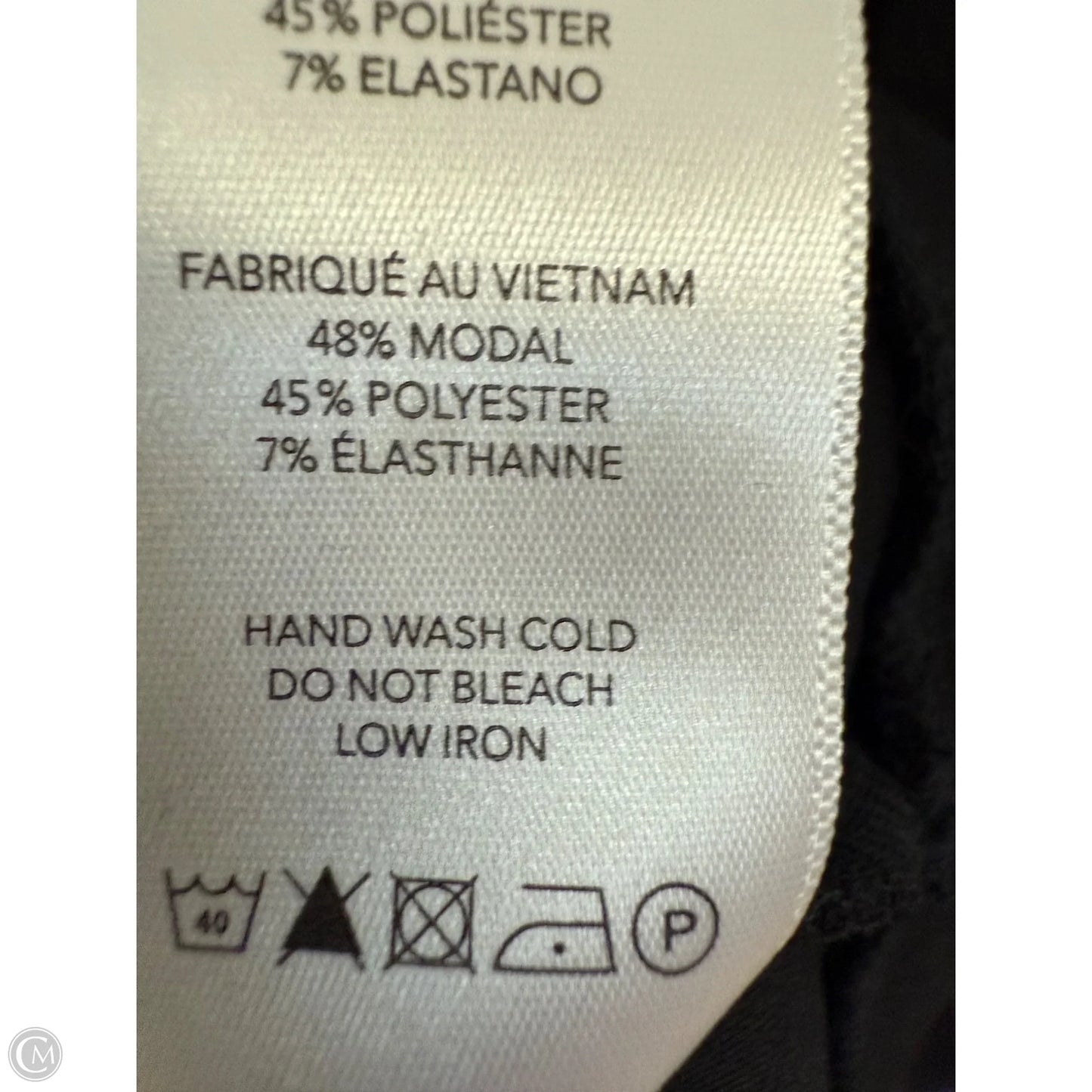 Athletic Top Short Sleeve By Clothes Mentor In Black, Size: 2x