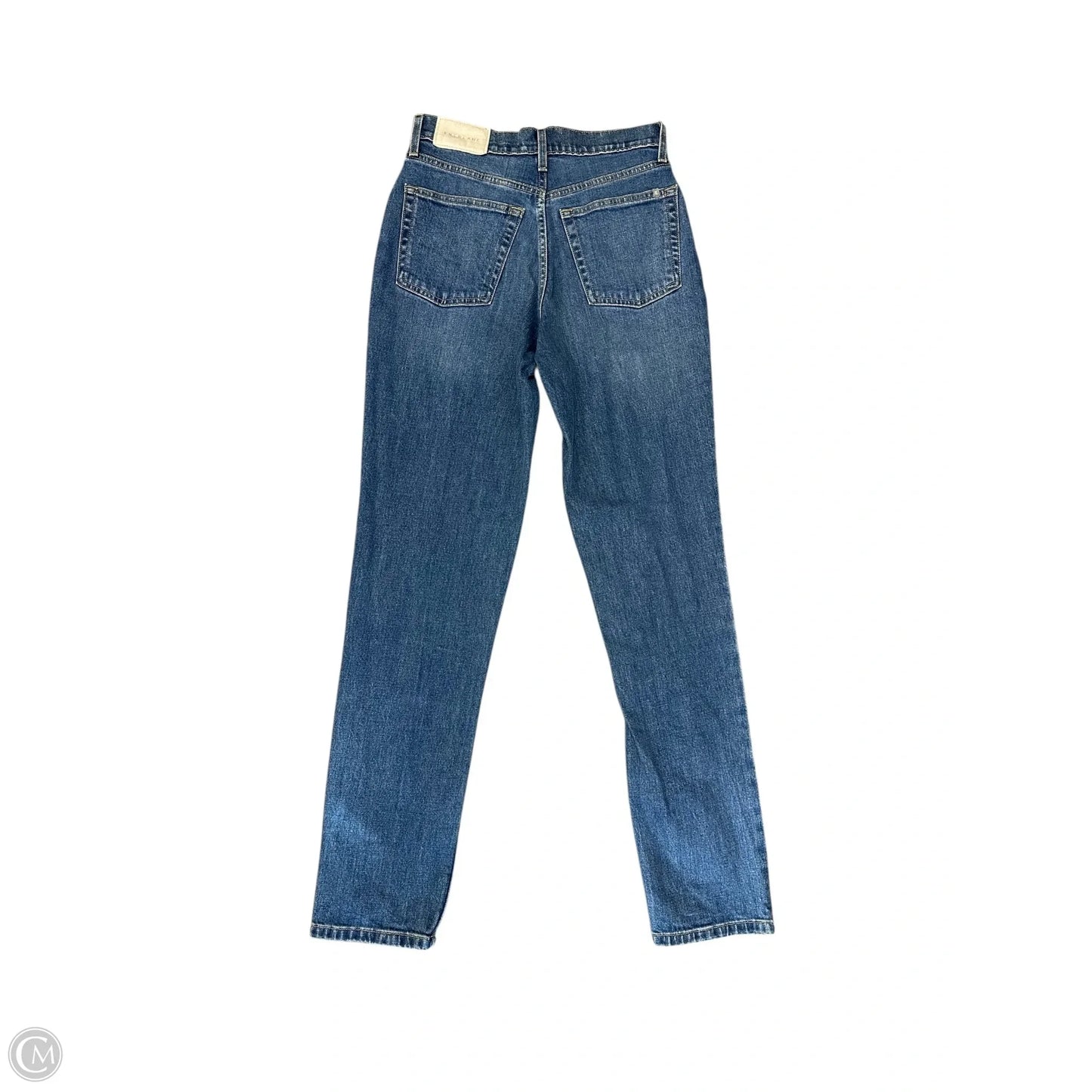 Jeans Straight By Everlane In Blue Denim, Size: 0