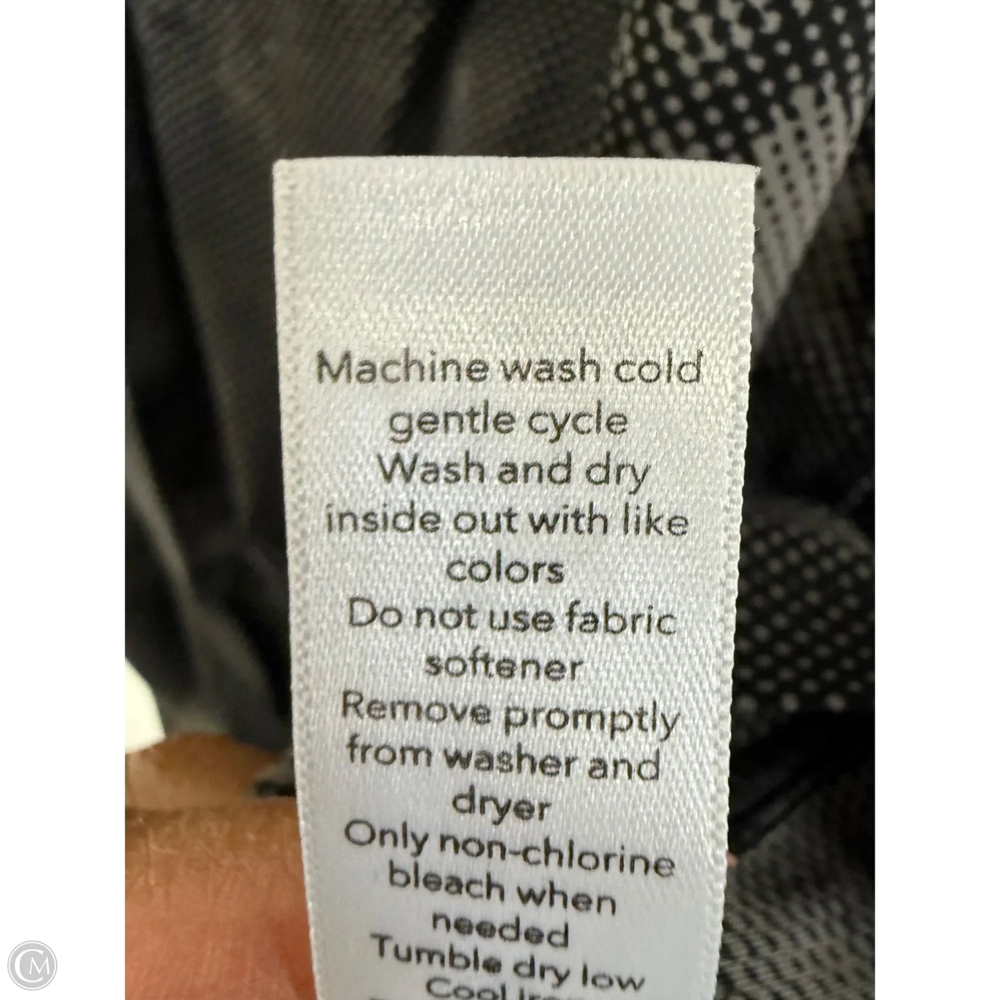 Athletic Tank Top By Athleta In Black & Grey, Size: M