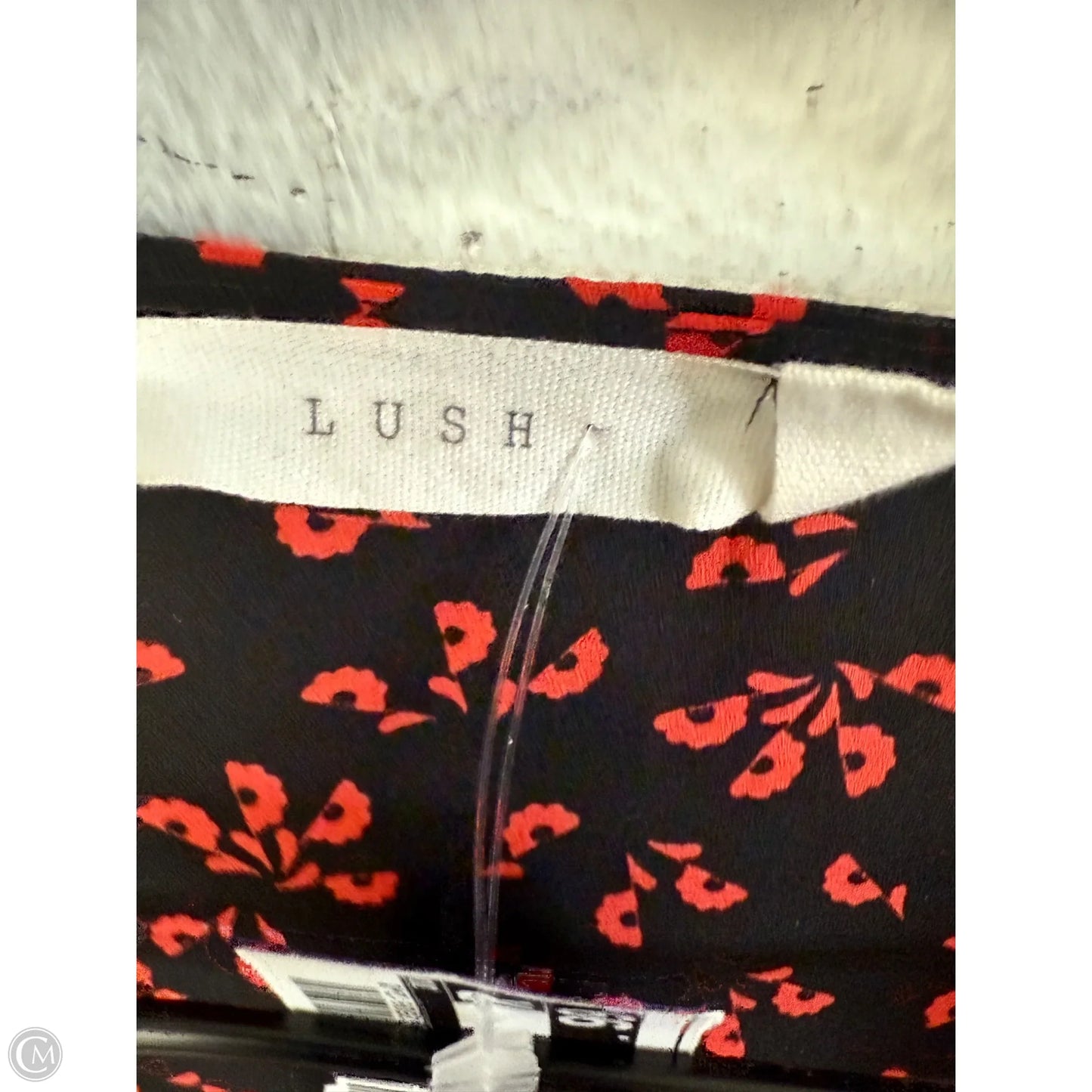 Bodysuit By Lush In Black & Red, Size: S