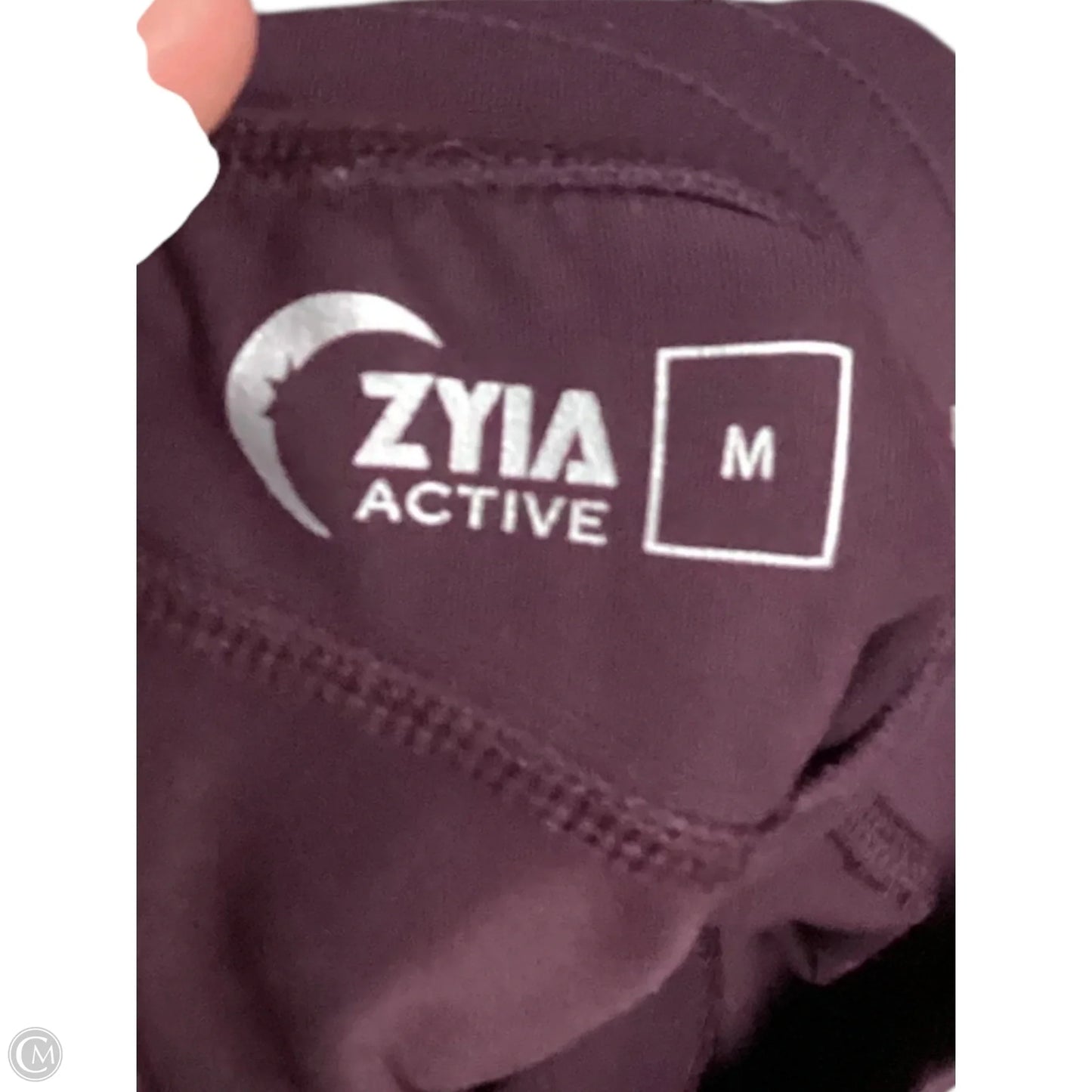 Athletic Pants By Zyia In Purple, Size: M