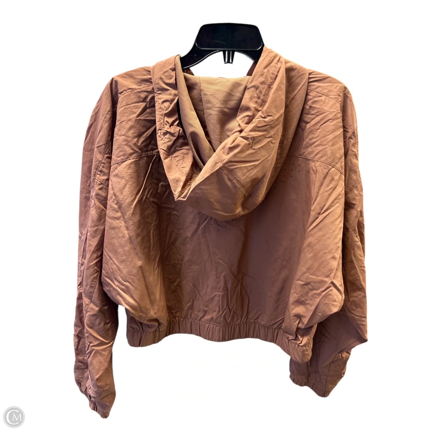 Athletic Jacket By Victorias Secret In Brown, Size: L