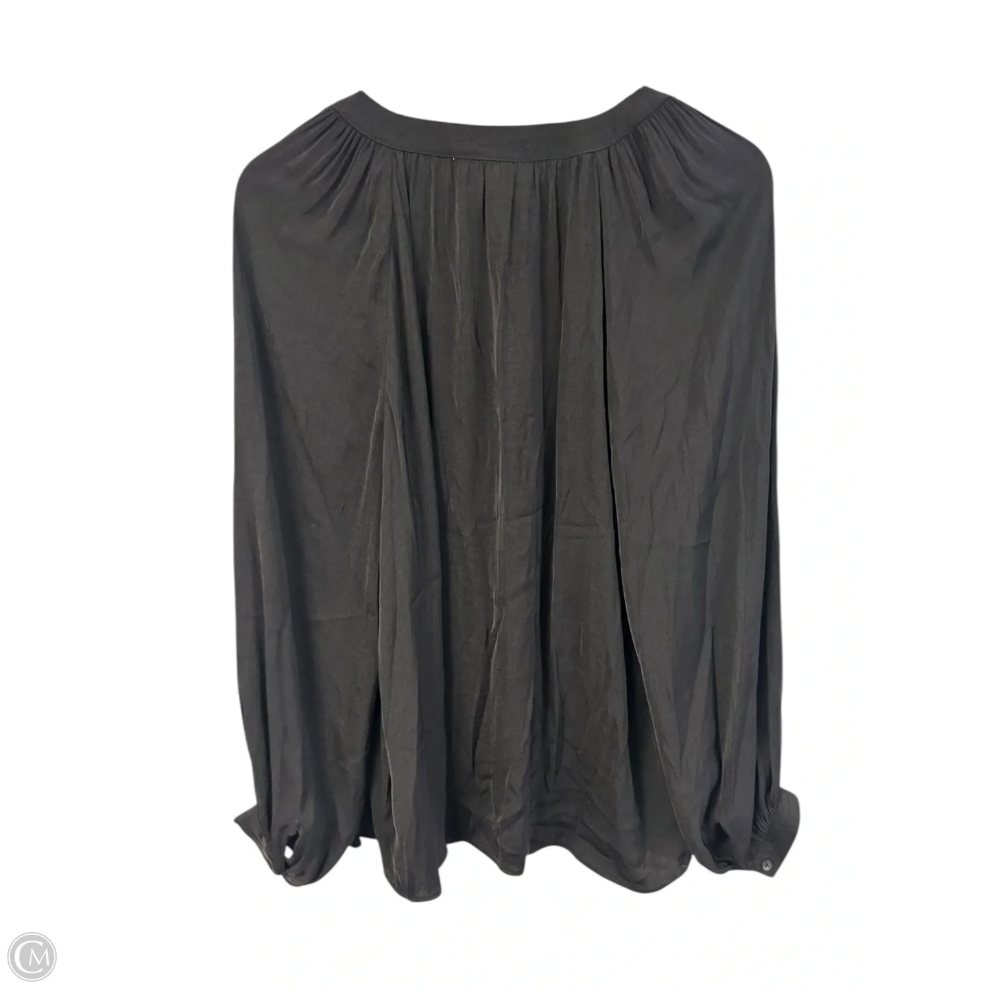 Top Long Sleeve By Nine West Apparel In Black, Size: Xl
