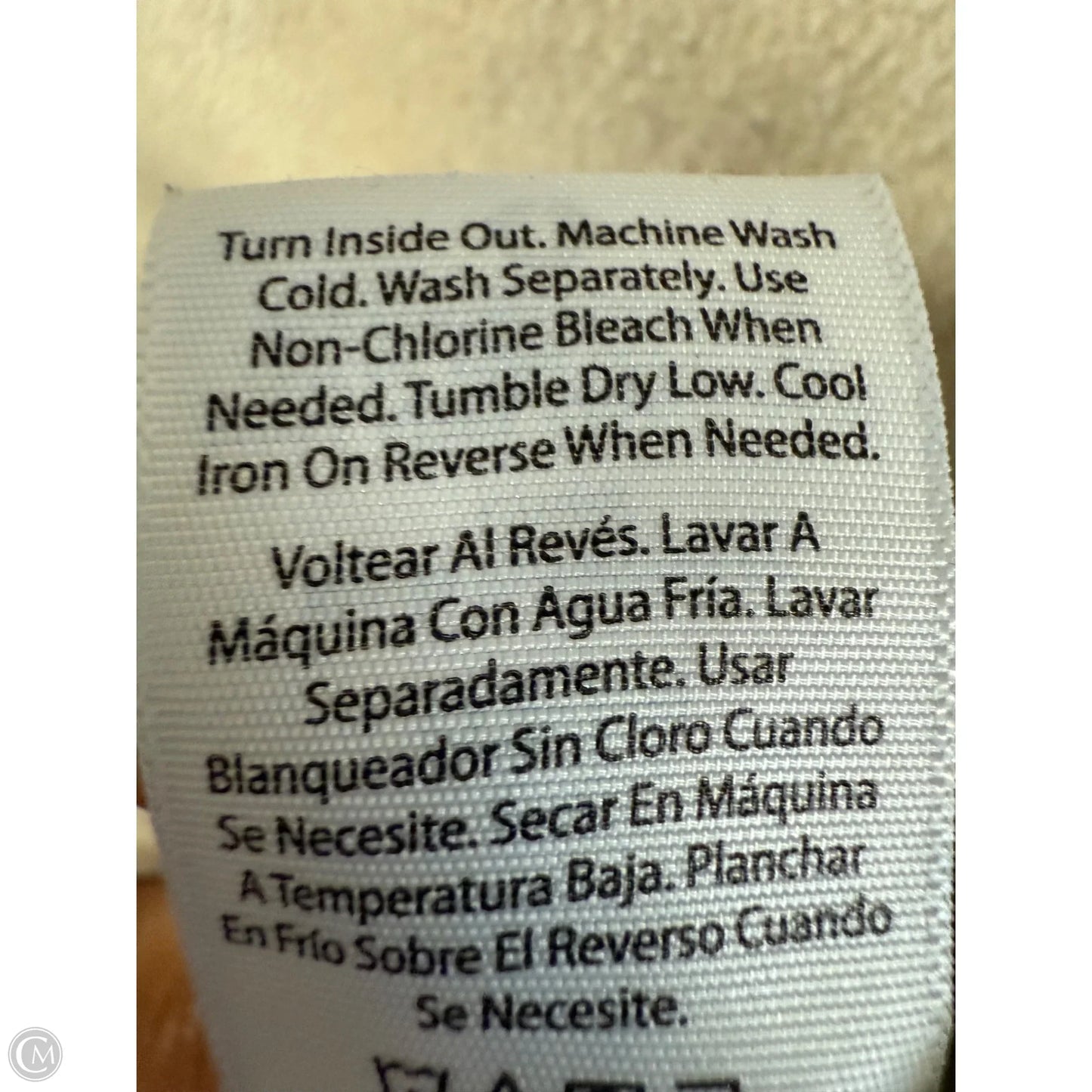 Jacket Shirt By Time And Tru In Tan, Size: L