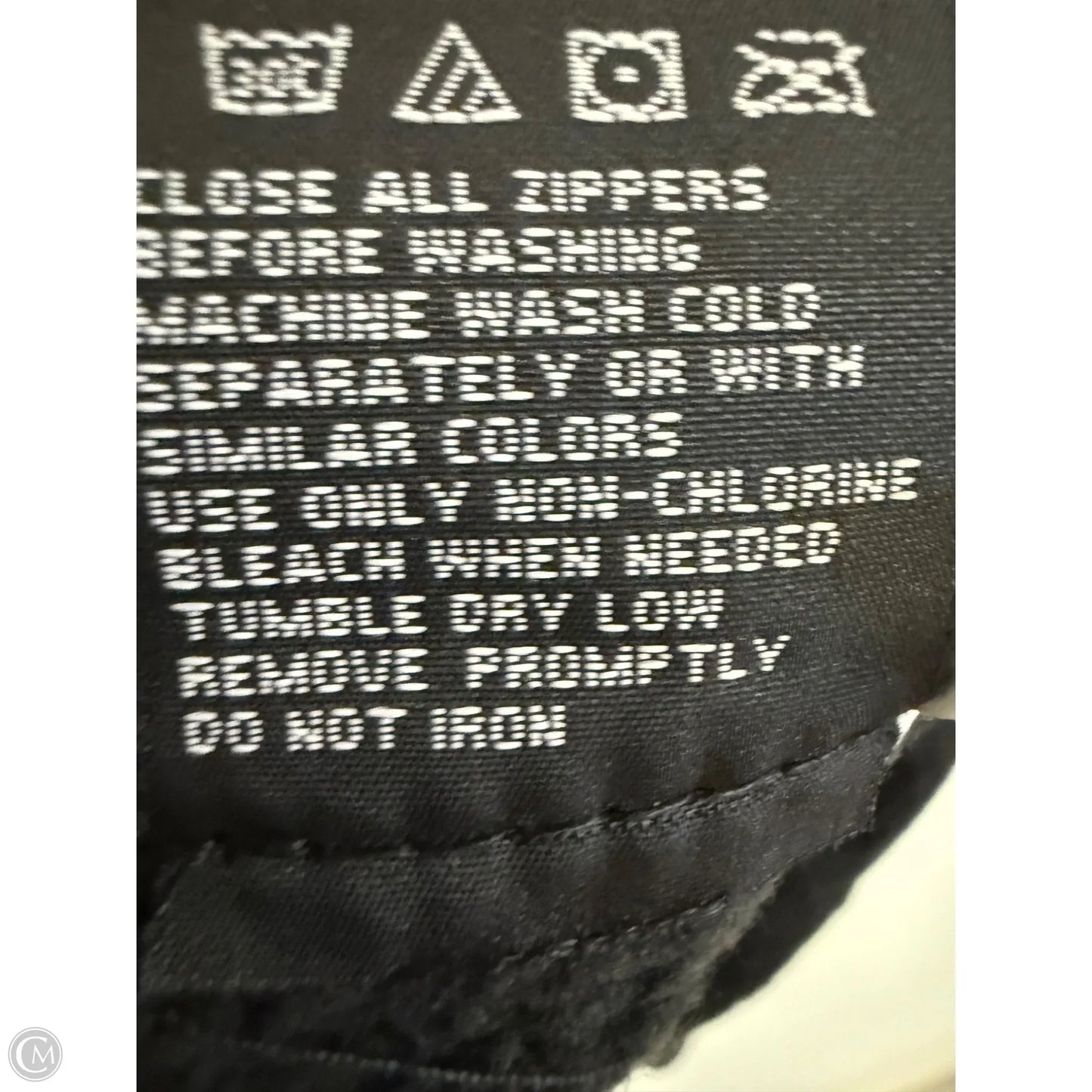 Jacket Fleece By New Balance In Black & Blue, Size: L