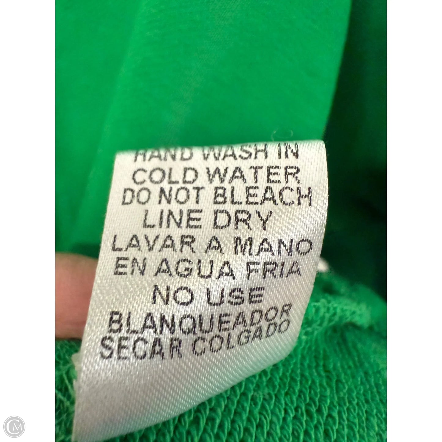 Top Short Sleeve By Entro In Green, Size: M