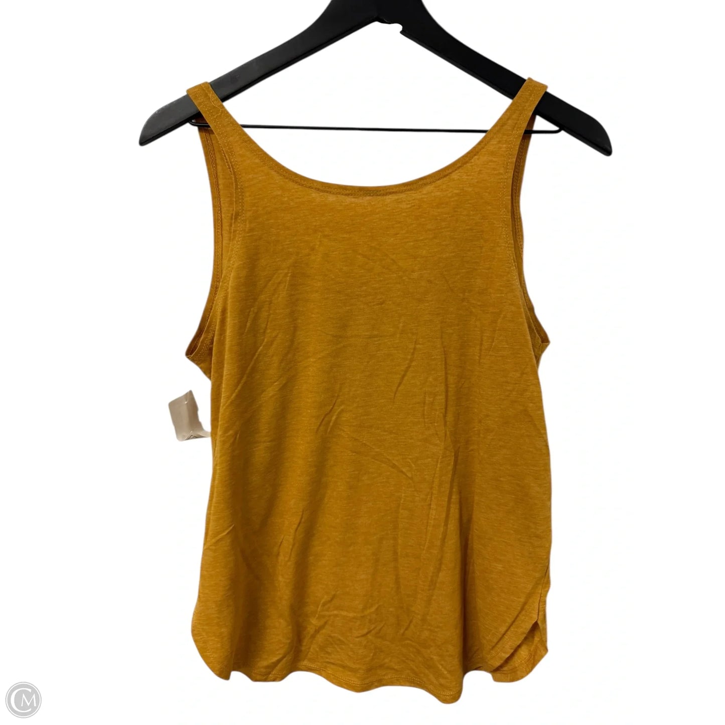 Top Sleeveless By Cmf In Yellow, Size: S