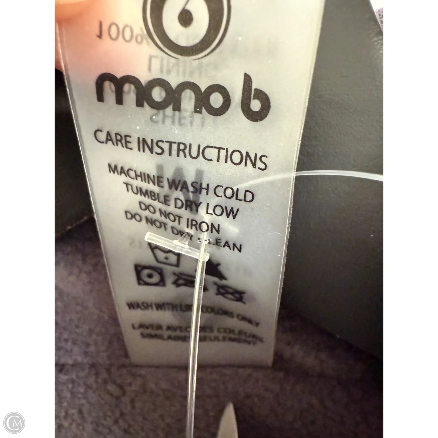 Jacket Other By Mono B In Grey, Size: M