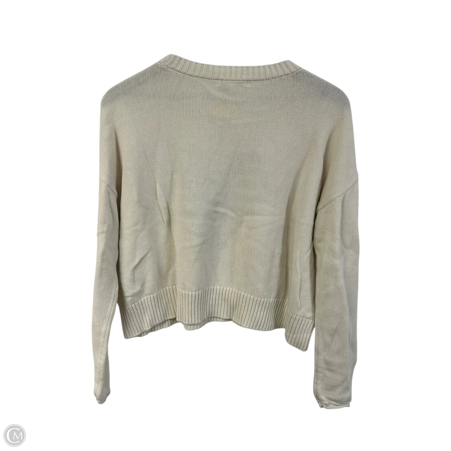 Sweater By Z Supply In Cream, Size: M