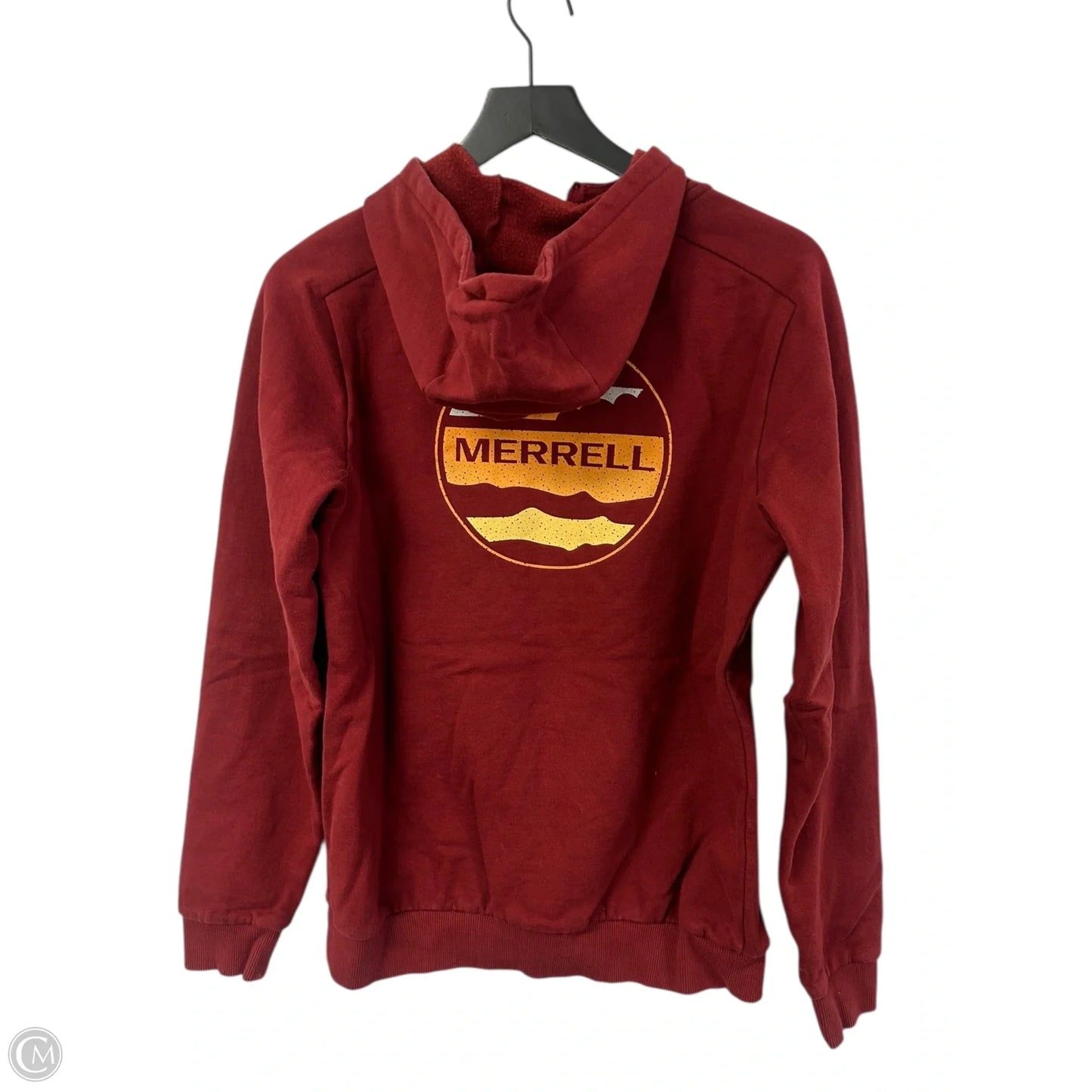 Sweatshirt Hoodie By Merrell In Red, Size: S