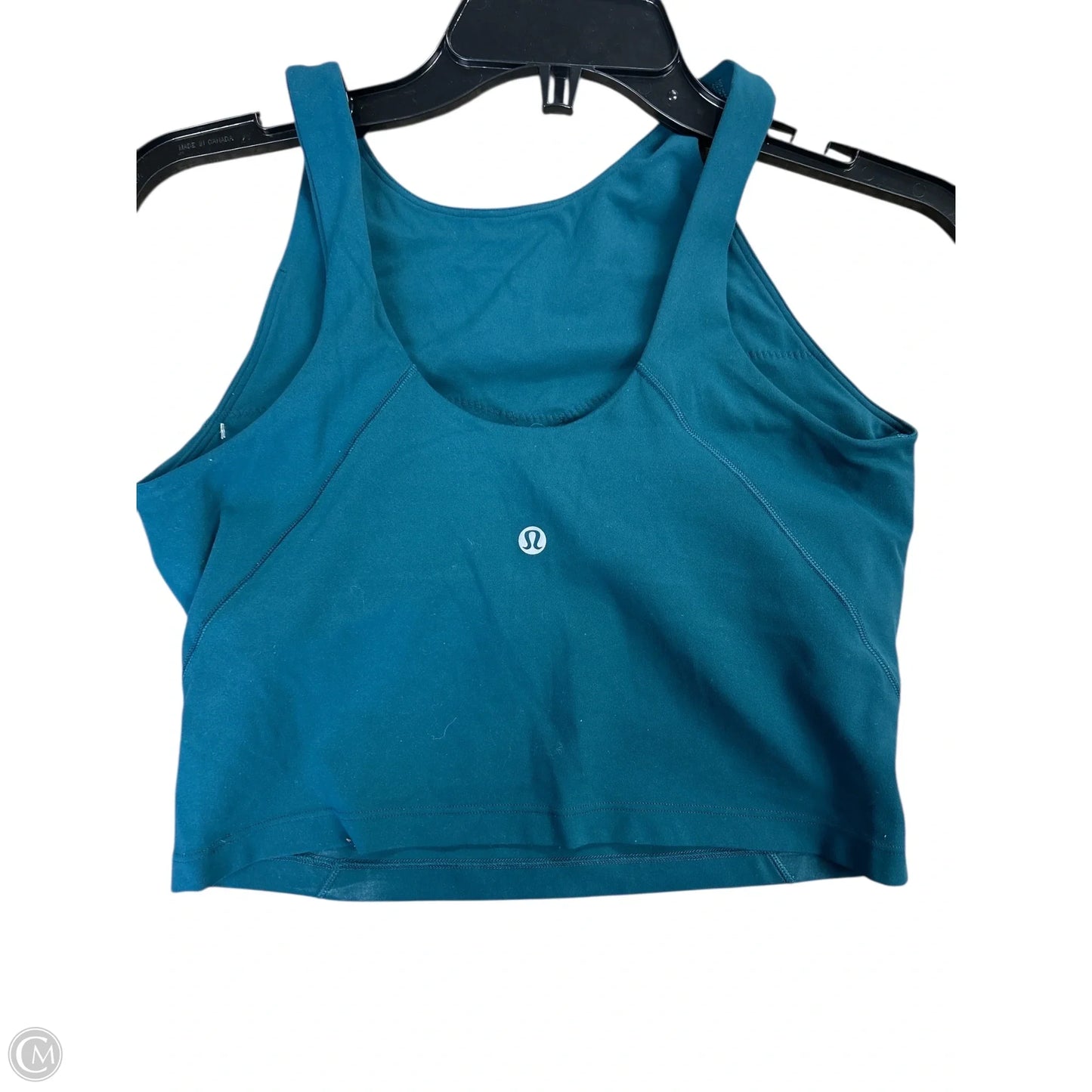 Athletic Tank Top By Lululemon In Green, Size: 6