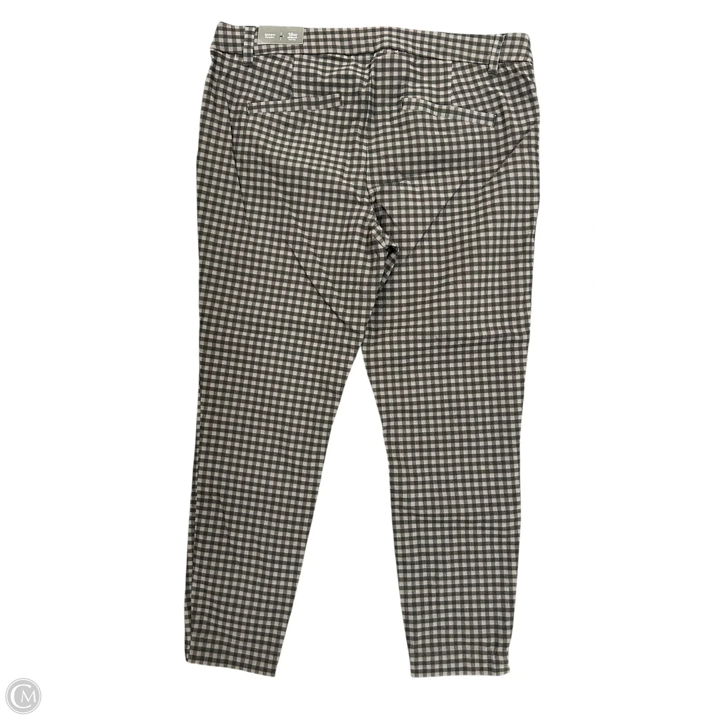 Pants Dress By Maurices In Black & Grey, Size: 18