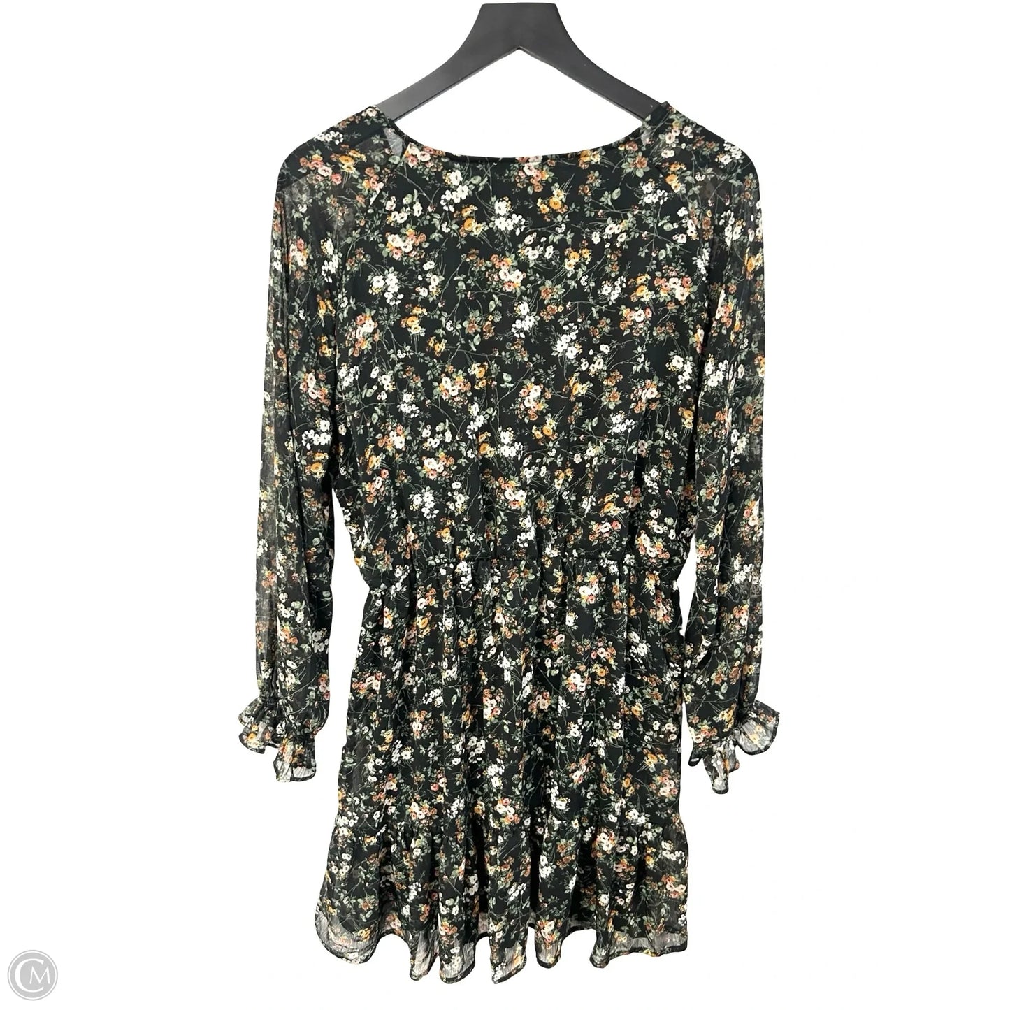 Dress Casual Short By Dex In Floral Print, Size: L