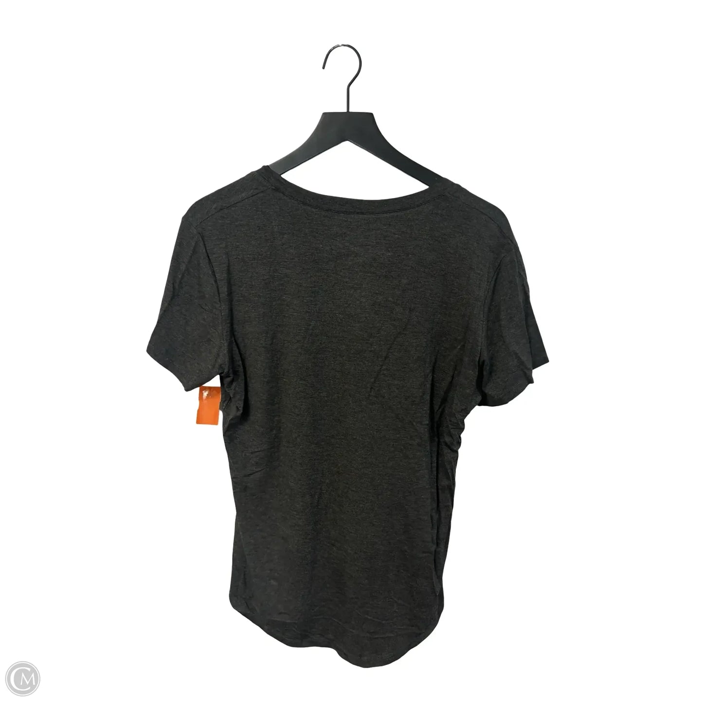 Athletic Top Short Sleeve By Zyia In Grey, Size: M