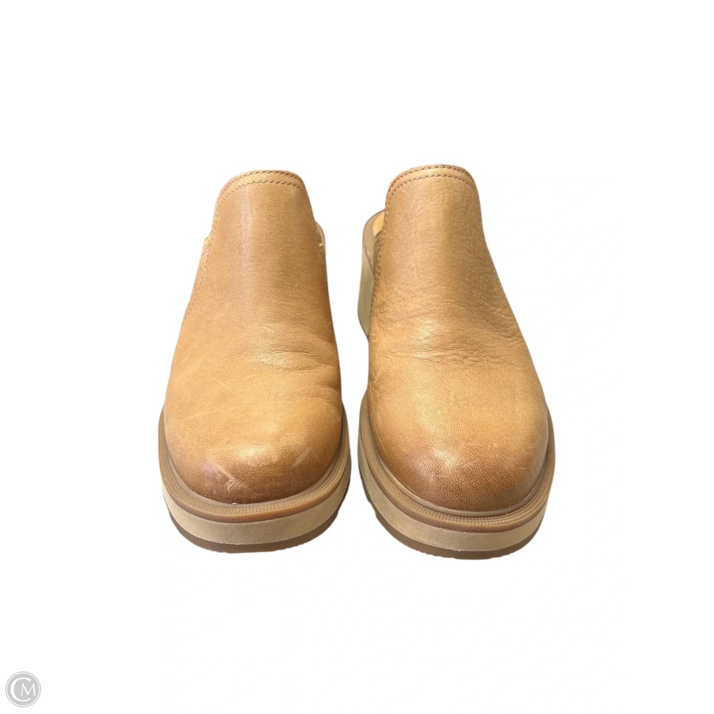 Shoes Heels Block By Sorel In Tan, Size: 10