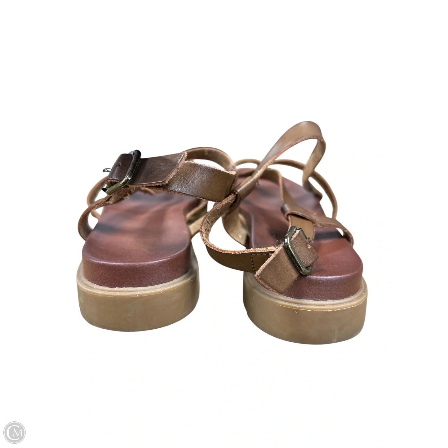 Sandals Flats By Mia In Brown, Size: 8.5