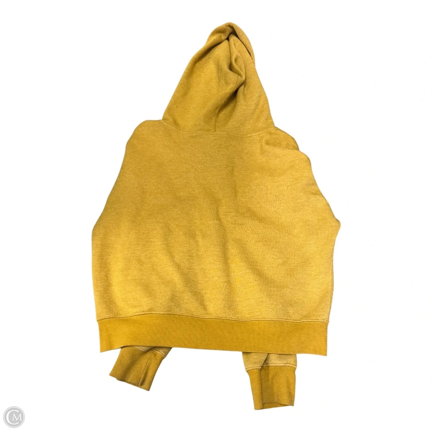 Sweatshirt Hoodie By Free People In Yellow, Size: L
