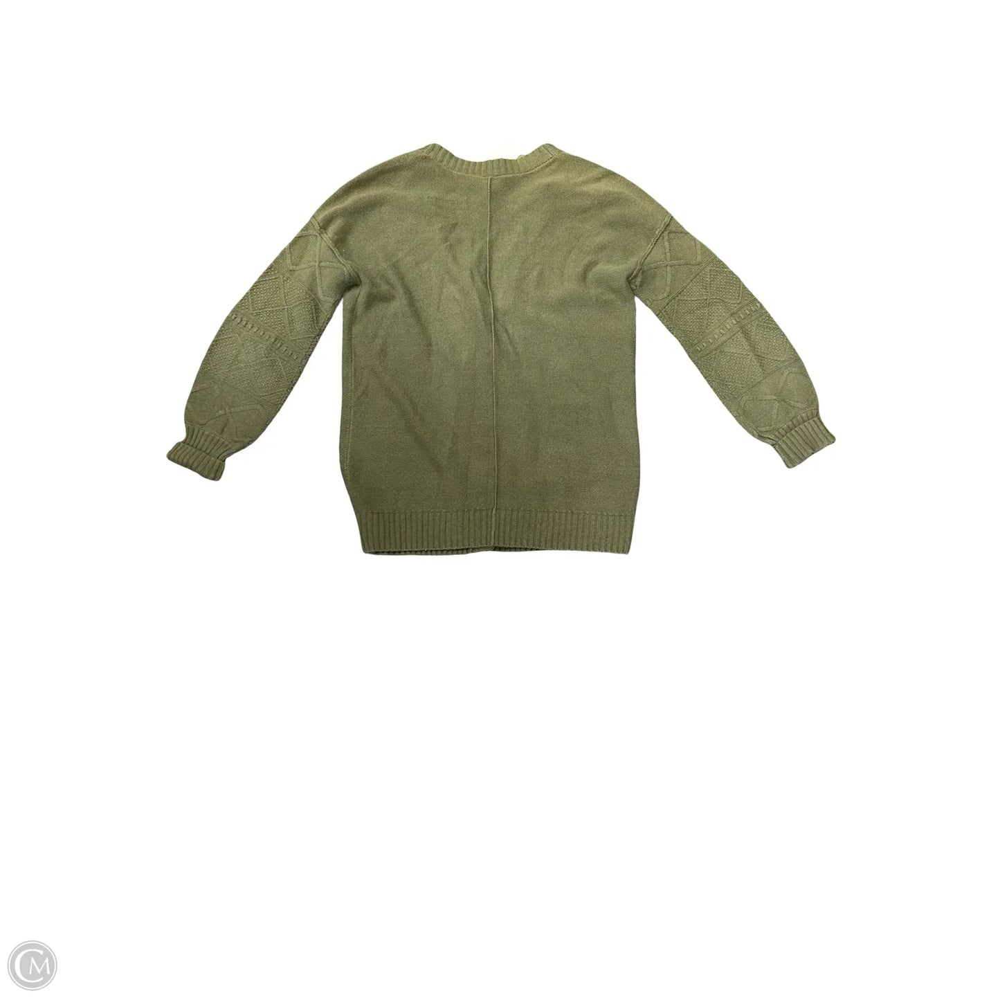 Sweater Cardigan By Cabi In Green, Size: S