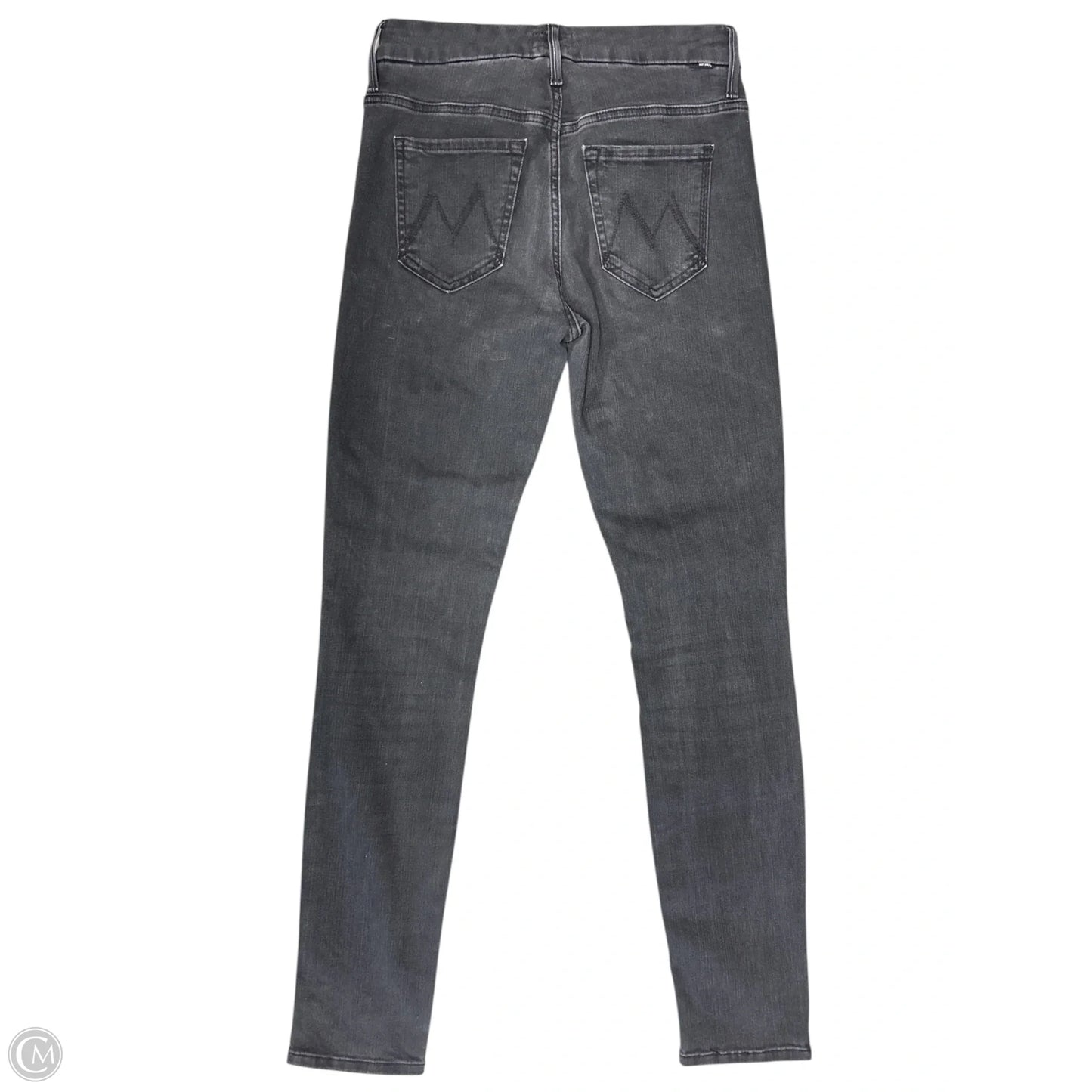 Jeans Skinny By Mother In Black Denim, Size: 0