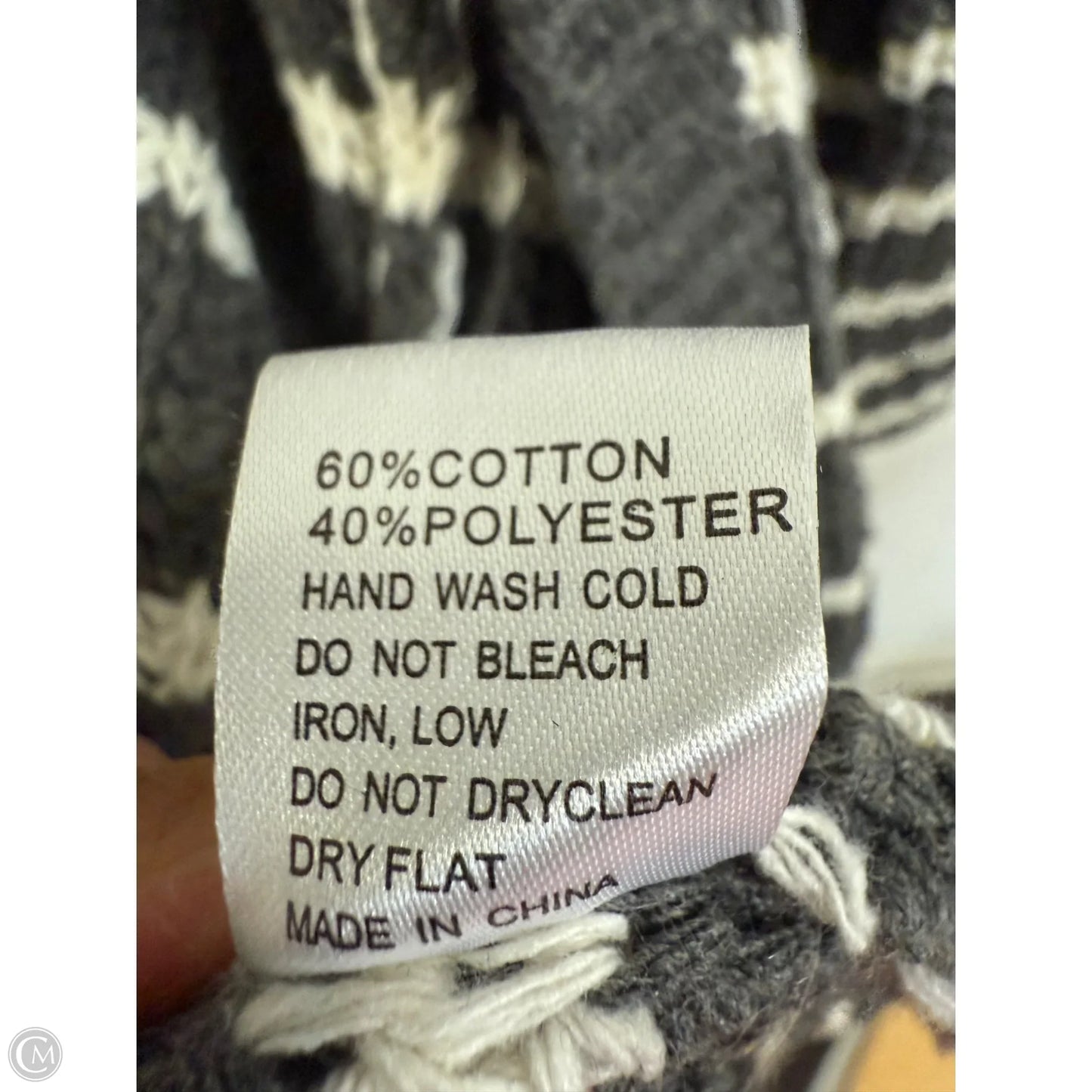 Sweater Cardigan By Pol In Grey, Size: S