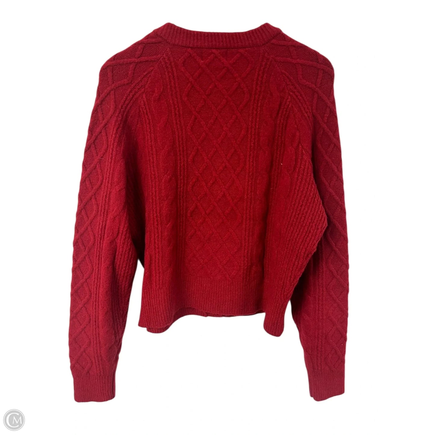 Sweater By Universal Thread In Red, Size: L