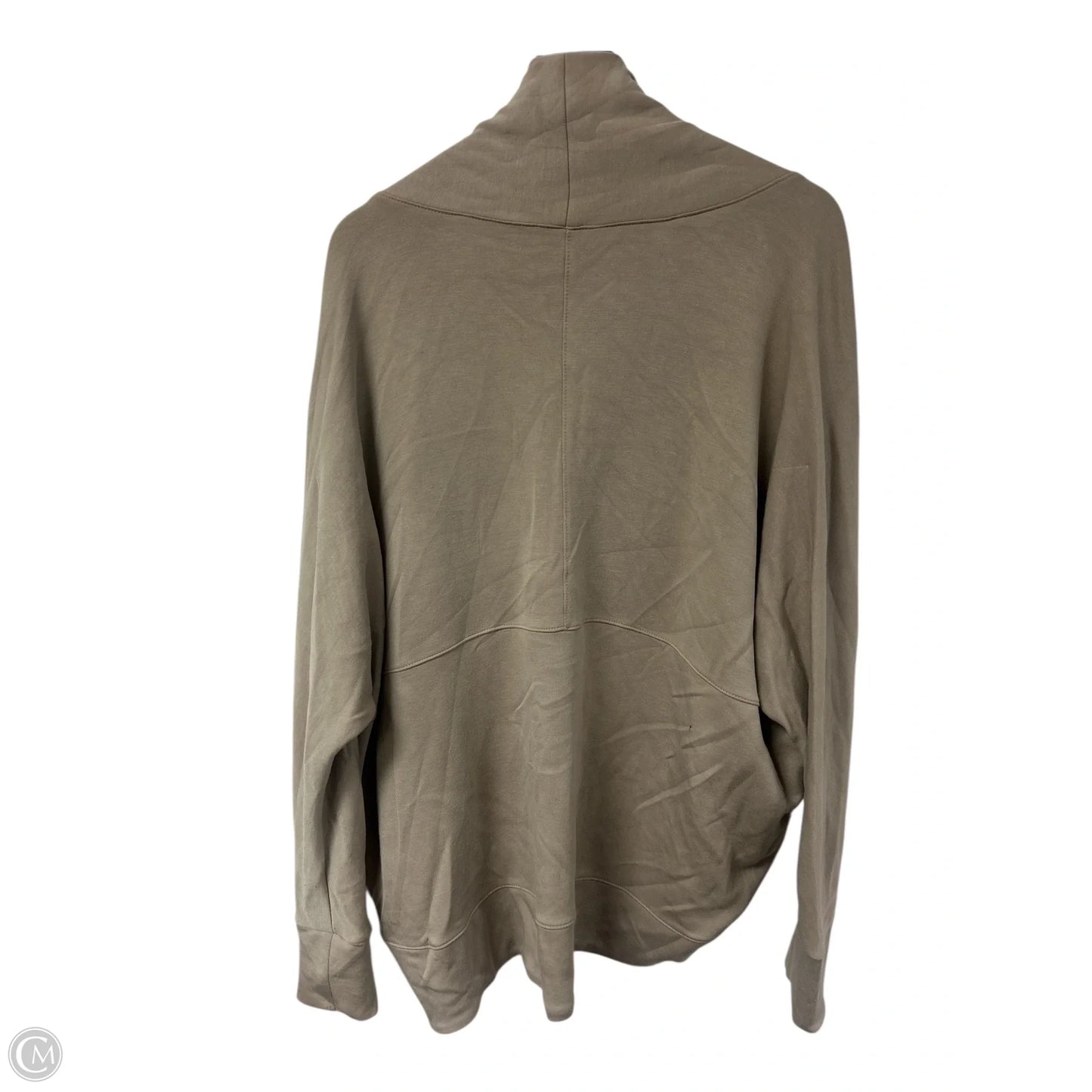 Sweater Cardigan By Danskin In Tan, Size: L