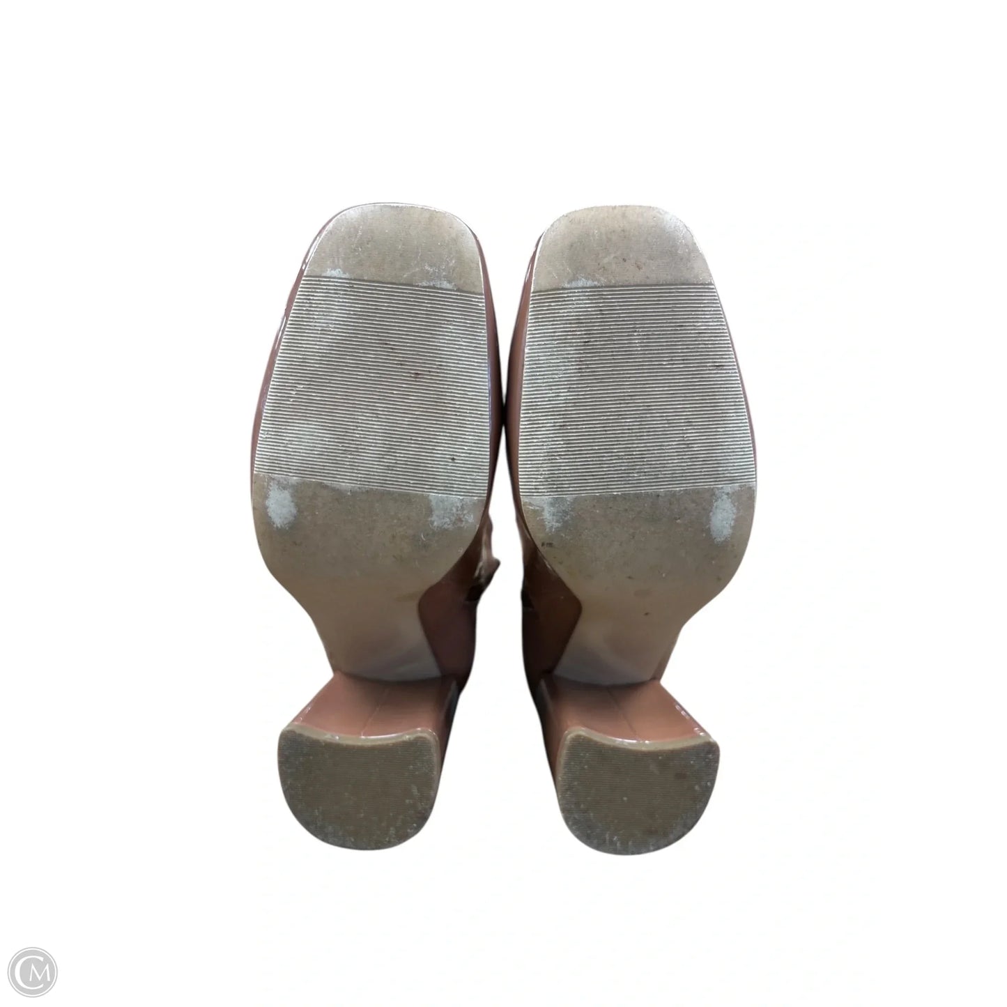 Boots Ankle Heels By Madden Girl In Brown, Size: 8.5