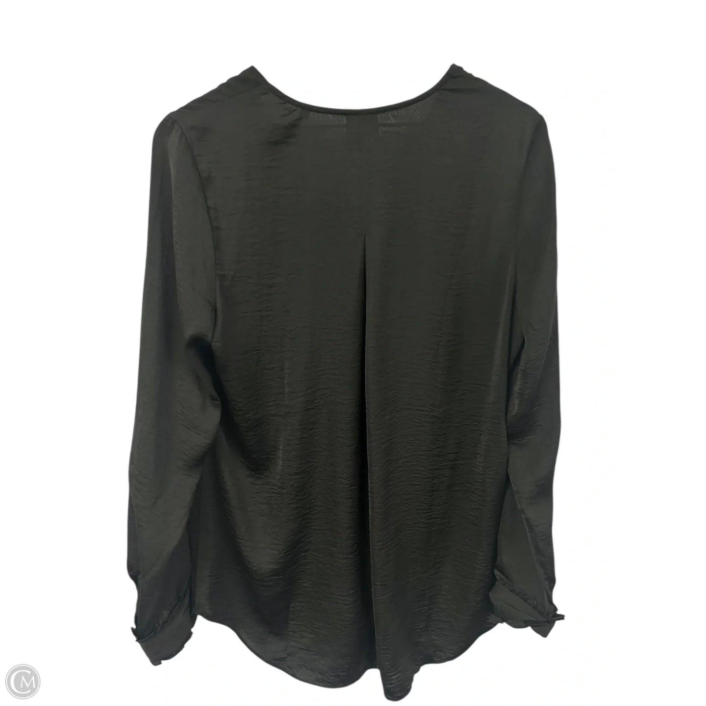 Top Long Sleeve By Cabi In Black, Size: M
