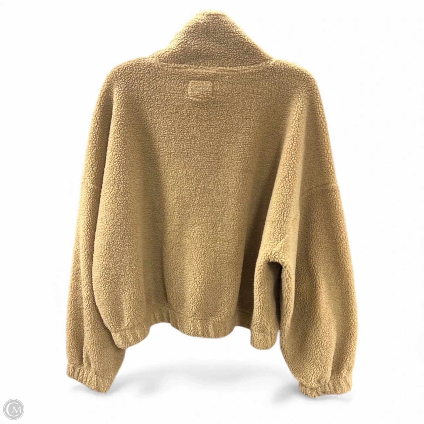 Sweatshirt Collar By American Eagle In Tan, Size: Xl