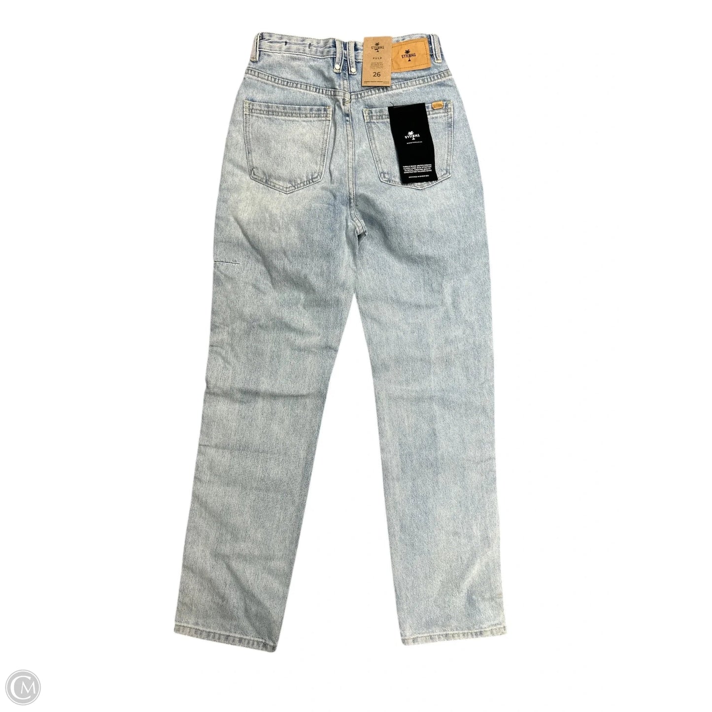 Jeans Straight By Cmb In Blue Denim, Size: 2