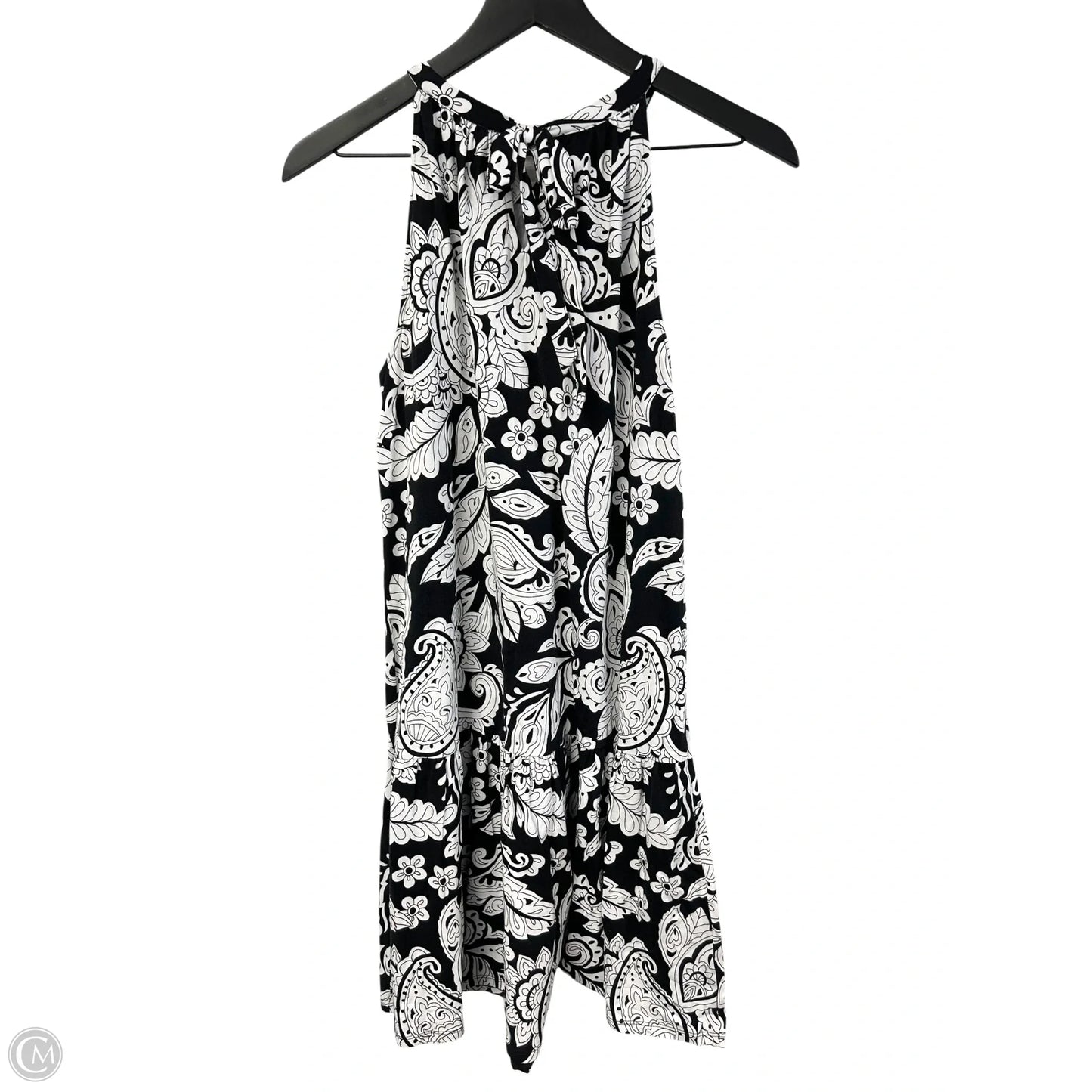 Dress Casual Short By Loft In Black & White, Size: S