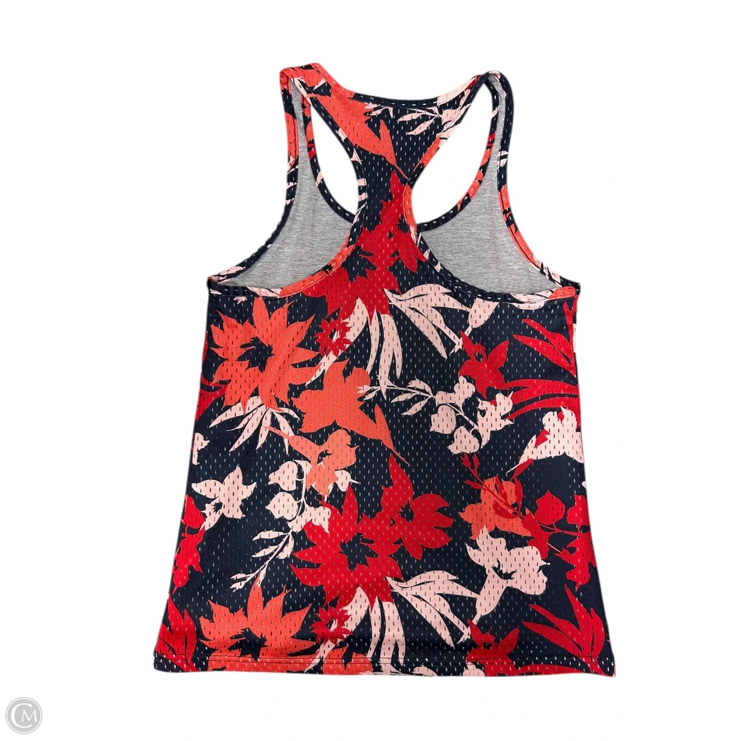 Athletic Tank Top By Champion In Blue & Red, Size: Xs