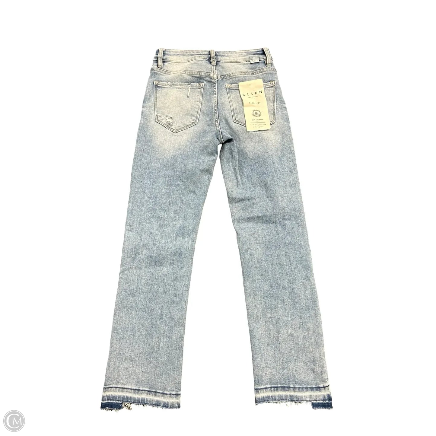 Jeans Straight By Risen In Blue Denim, Size: 2