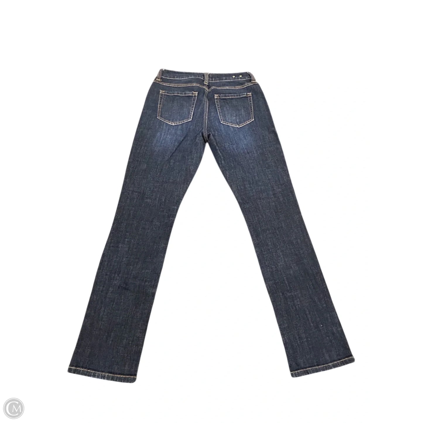 Jeans Straight By Cabi In Blue Denim, Size: 2