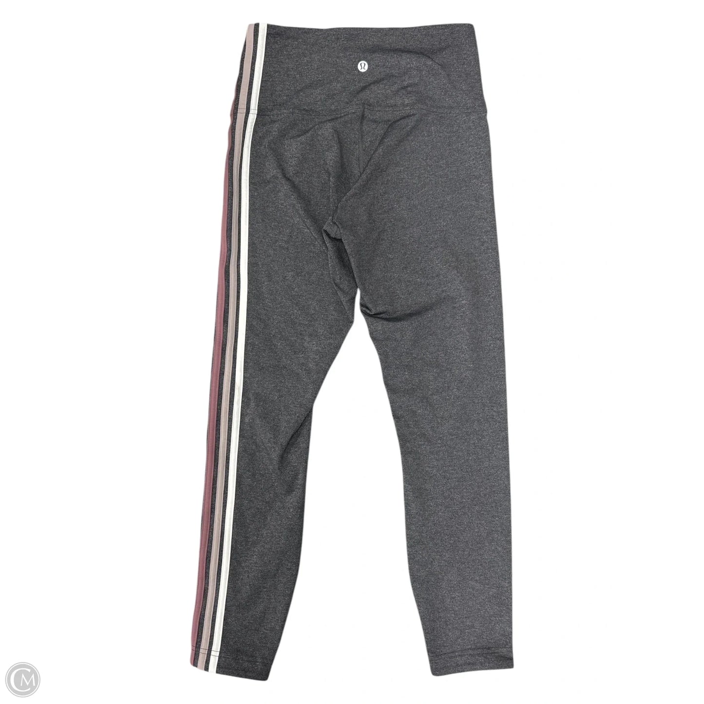 Athletic Leggings By Lululemon In Grey, Size: 8