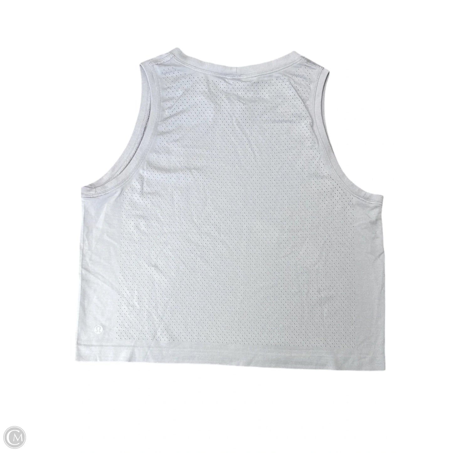 Athletic Tank Top By Lululemon In Grey, Size: 6