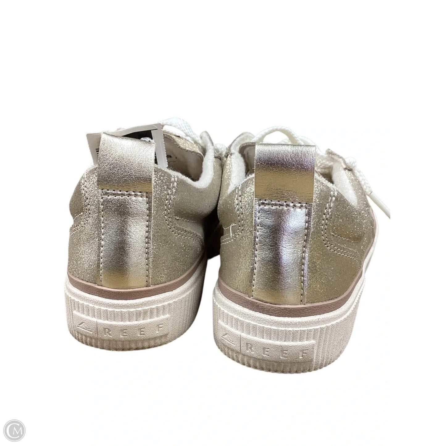 Shoes Sneakers By Reef In Gold, Size: 7.5